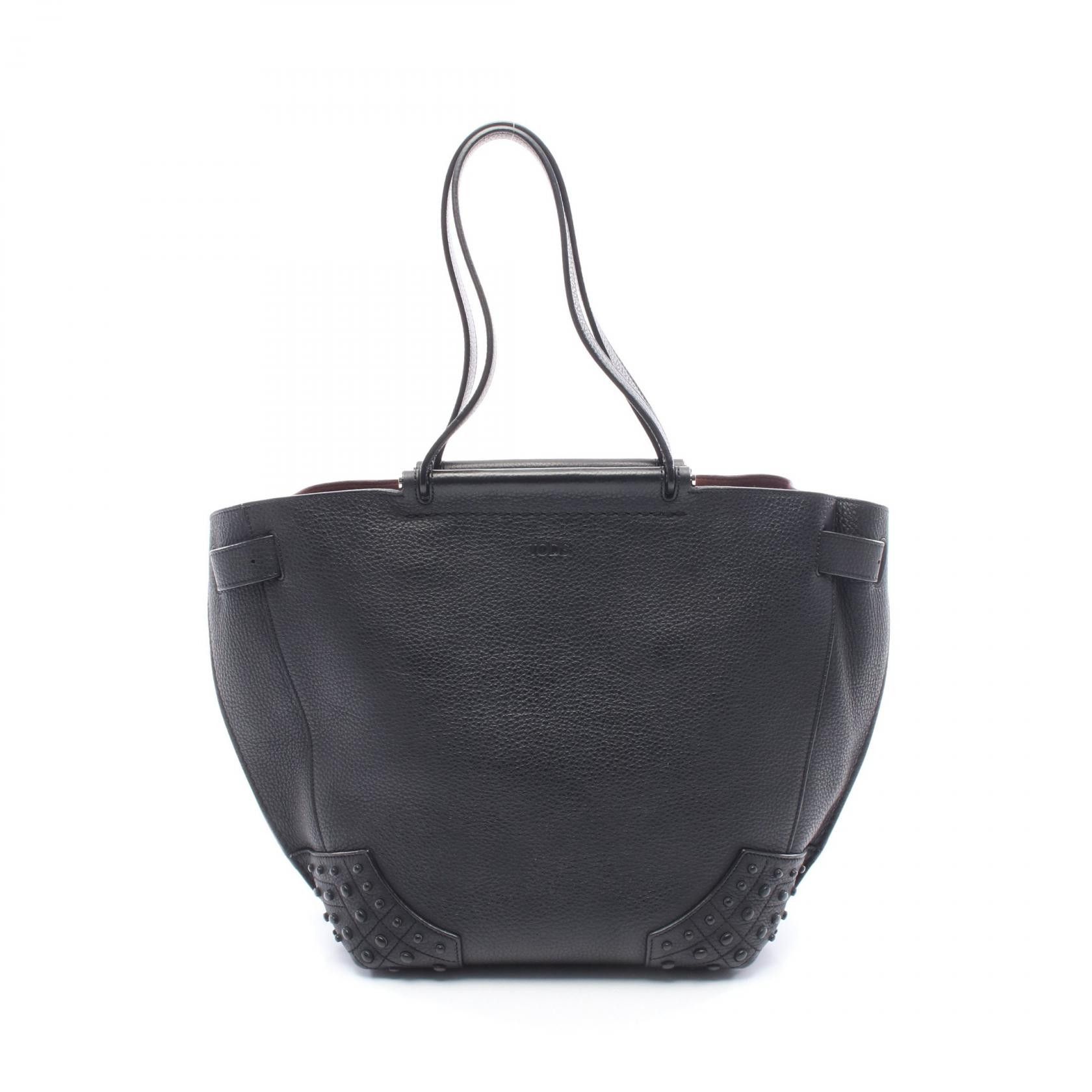 Tod's Tod's TODS Wave Leather Tote Bag Leather Tote Bag DUTY FREE for USA Size ONE SIZE - 1 Thumbnail