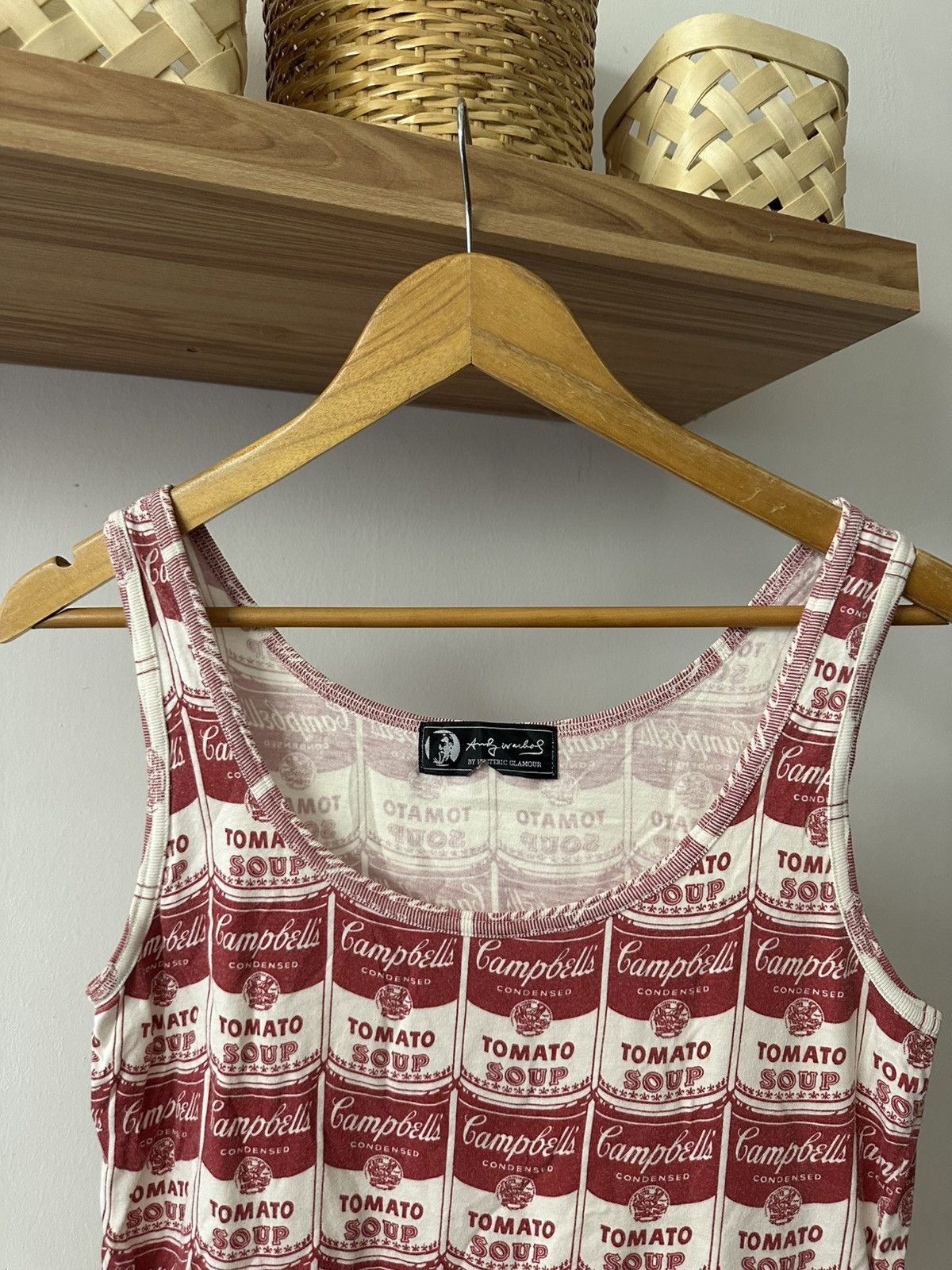 Andy Warhol × Hysteric Glamour Hysteric Glamour x Andy Warhol Campbell Tomato Soup Tank Top Size US S / EU 44-46 / 1 - 4 Thumbnail