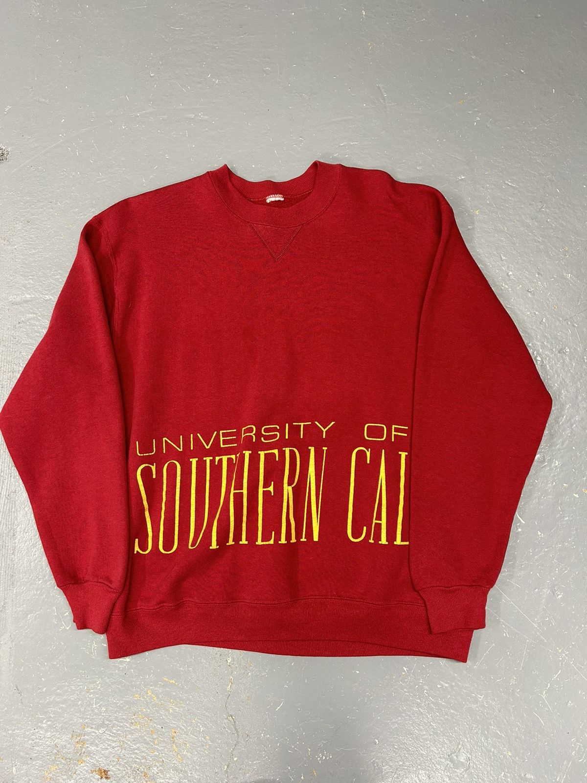 Vintage Crazy Vintage 90s Essential University Southern Cal Crewneck Size US M / EU 48-50 / 2 - 1 Thumbnail
