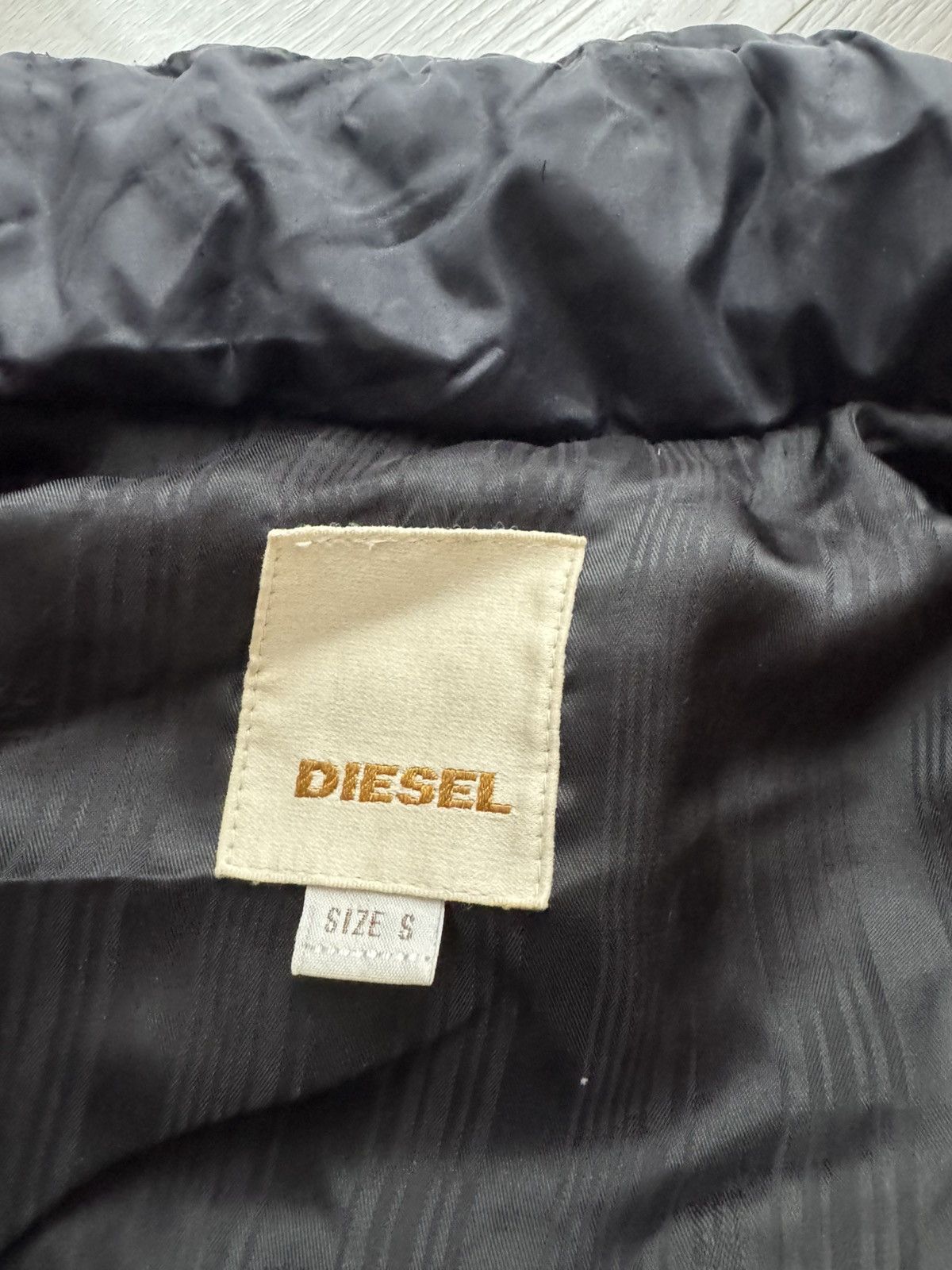 Diesel Diesel Padded Biker Bomber Zip Jacket Size US S / EU 44-46 / 1 - 10 Thumbnail