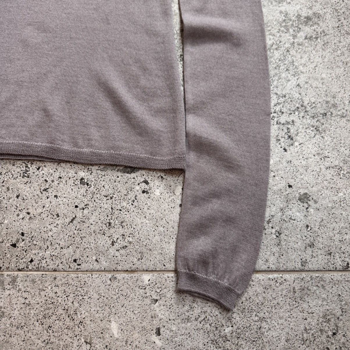 Miu Miu Miu Miu Women's Cashmere/Silk Grey Turtleneck Jumper Size S / US 4 / IT 40 - 4 Thumbnail