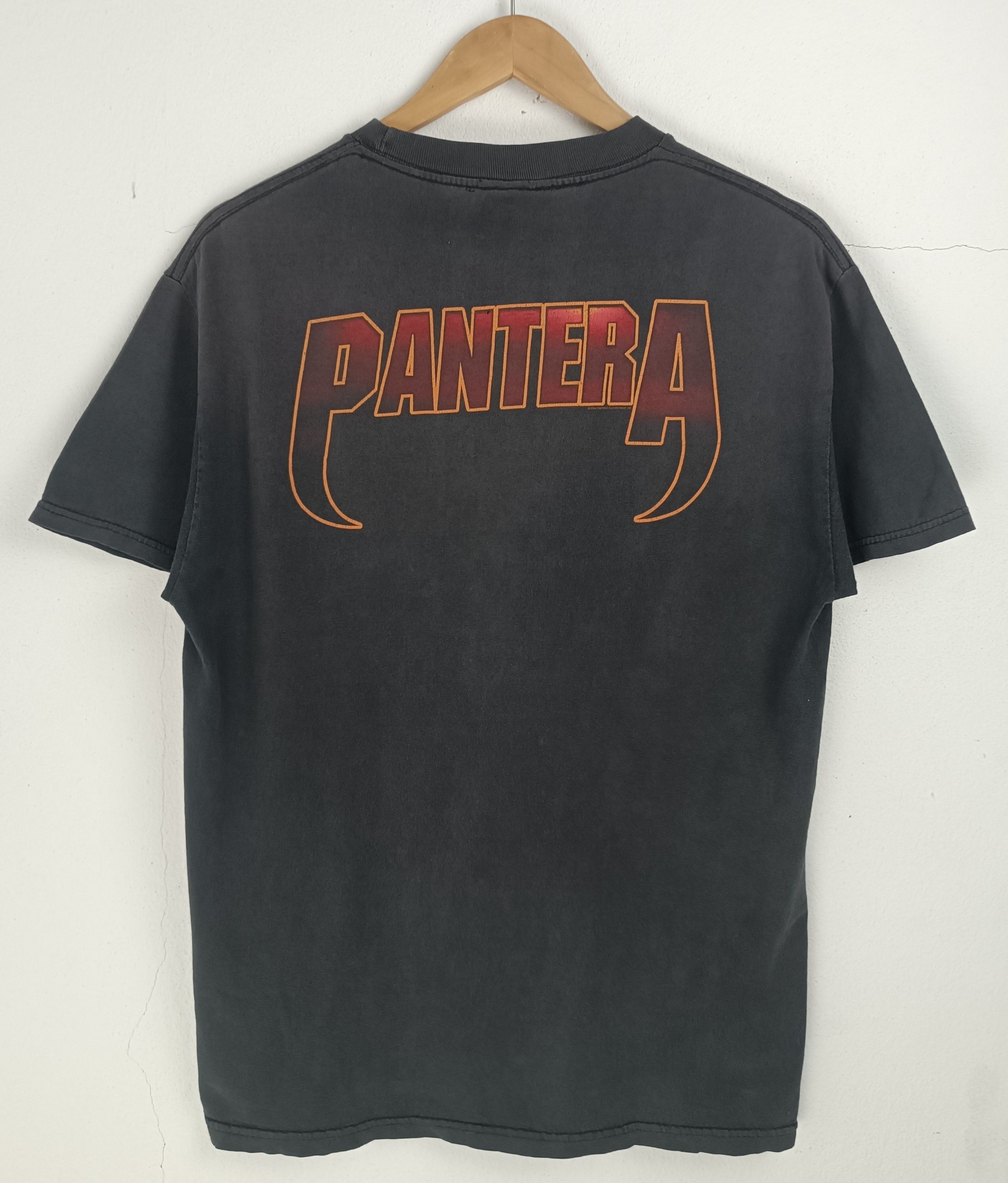Vintage VINTAGE Y2K FADED PANTERA COWBOYS FROM HELL TEE DIMEBAG Size US M / EU 48-50 / 2 - 4 Thumbnail