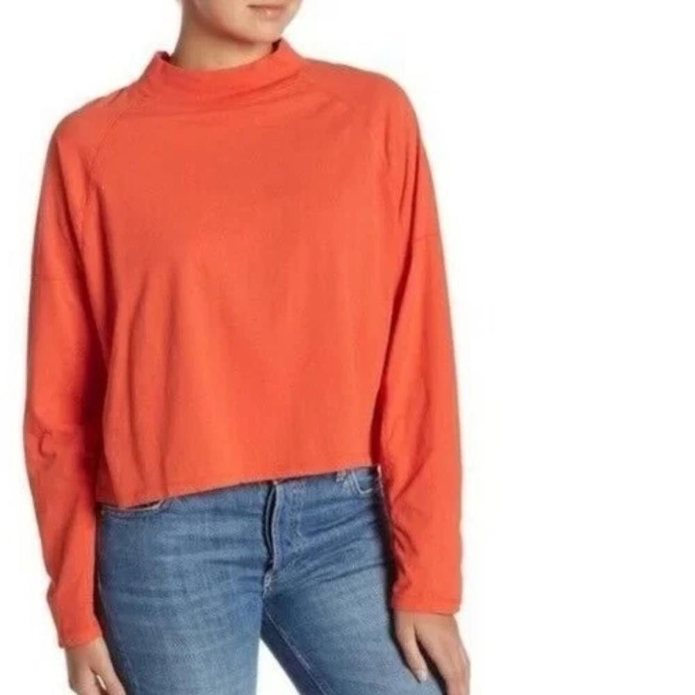 Free People Free People l Mock Neck Oversized Top XS Size XS / US 0-2 / IT 36-38 - 1 Thumbnail