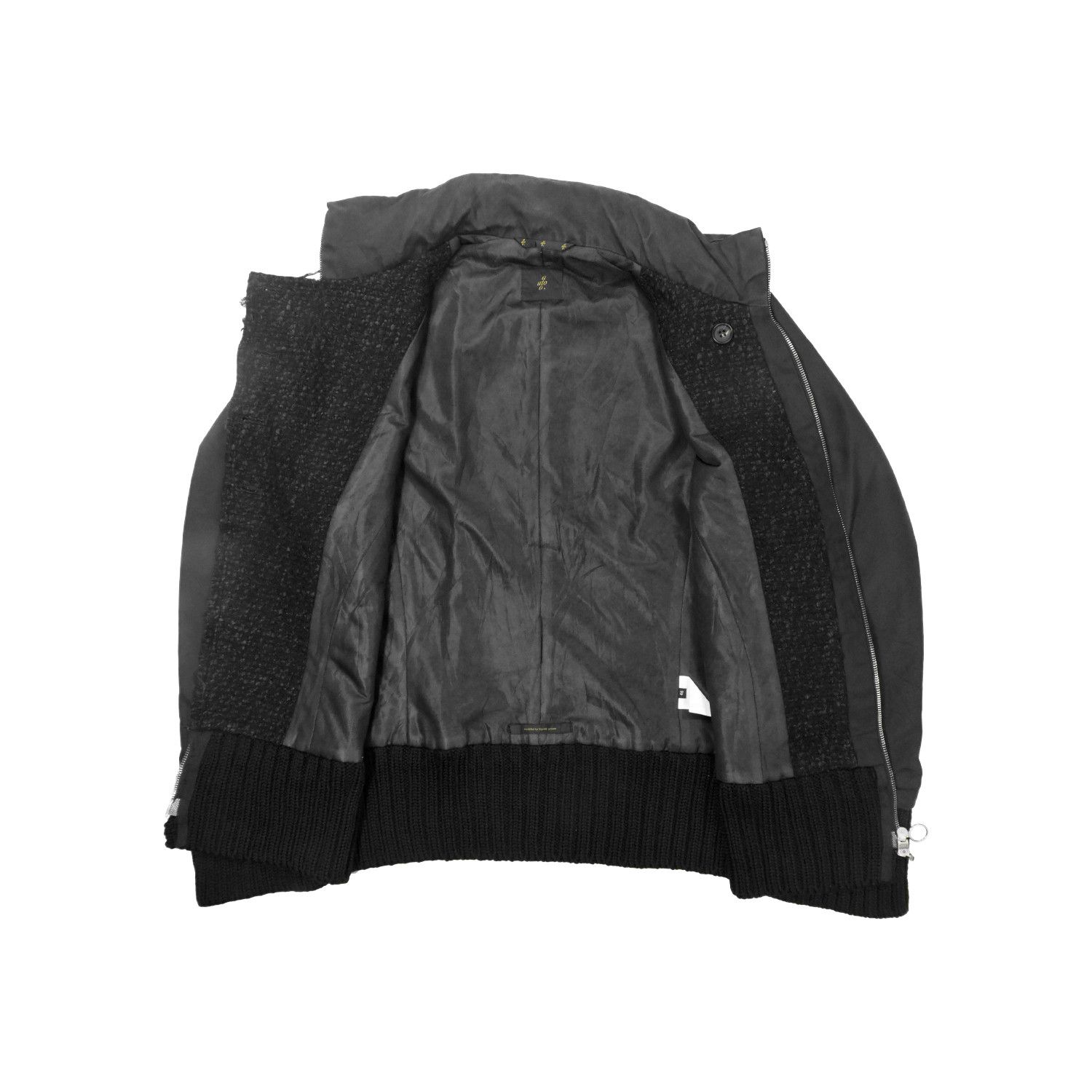 Ato Matsumoto ATO ASYMMETRICAL BOMBER MOTORCYCLE JACKET Size US M / EU 48-50 / 2 - 2 Thumbnail