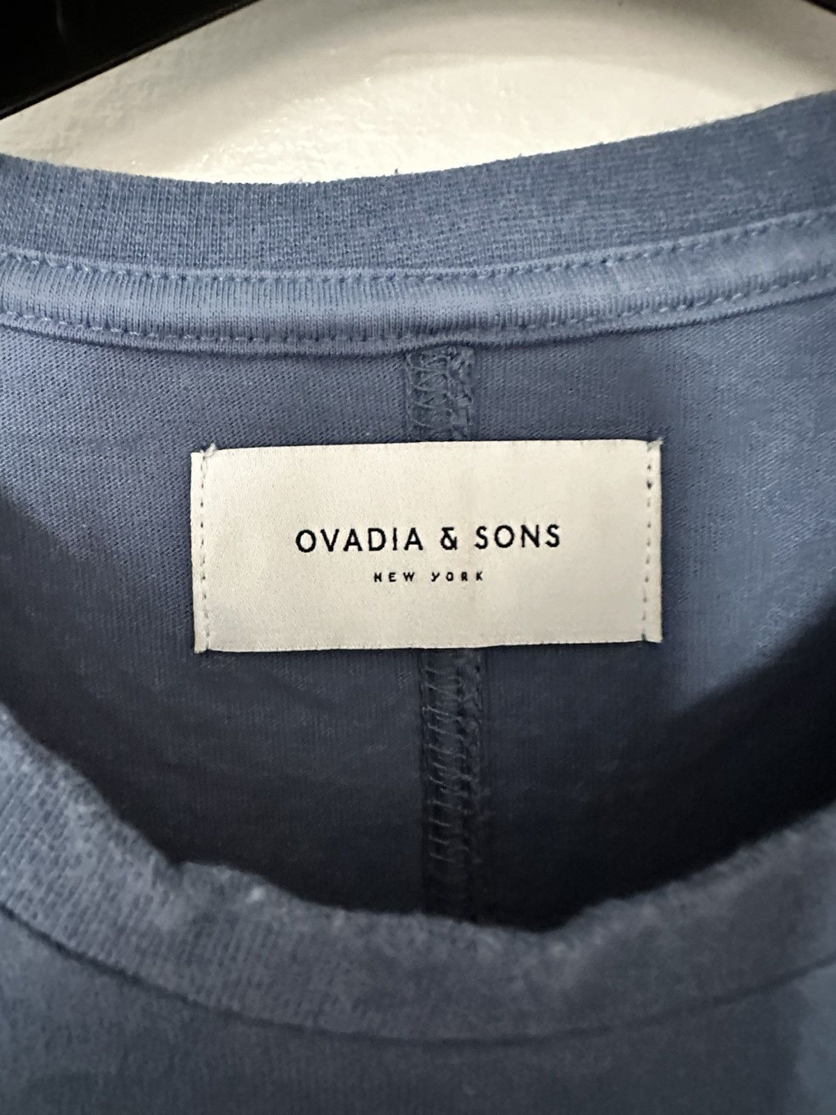 Ovadia & Sons Ovadia blue T-shirt M Size US M / EU 48-50 / 2 - 3 Thumbnail