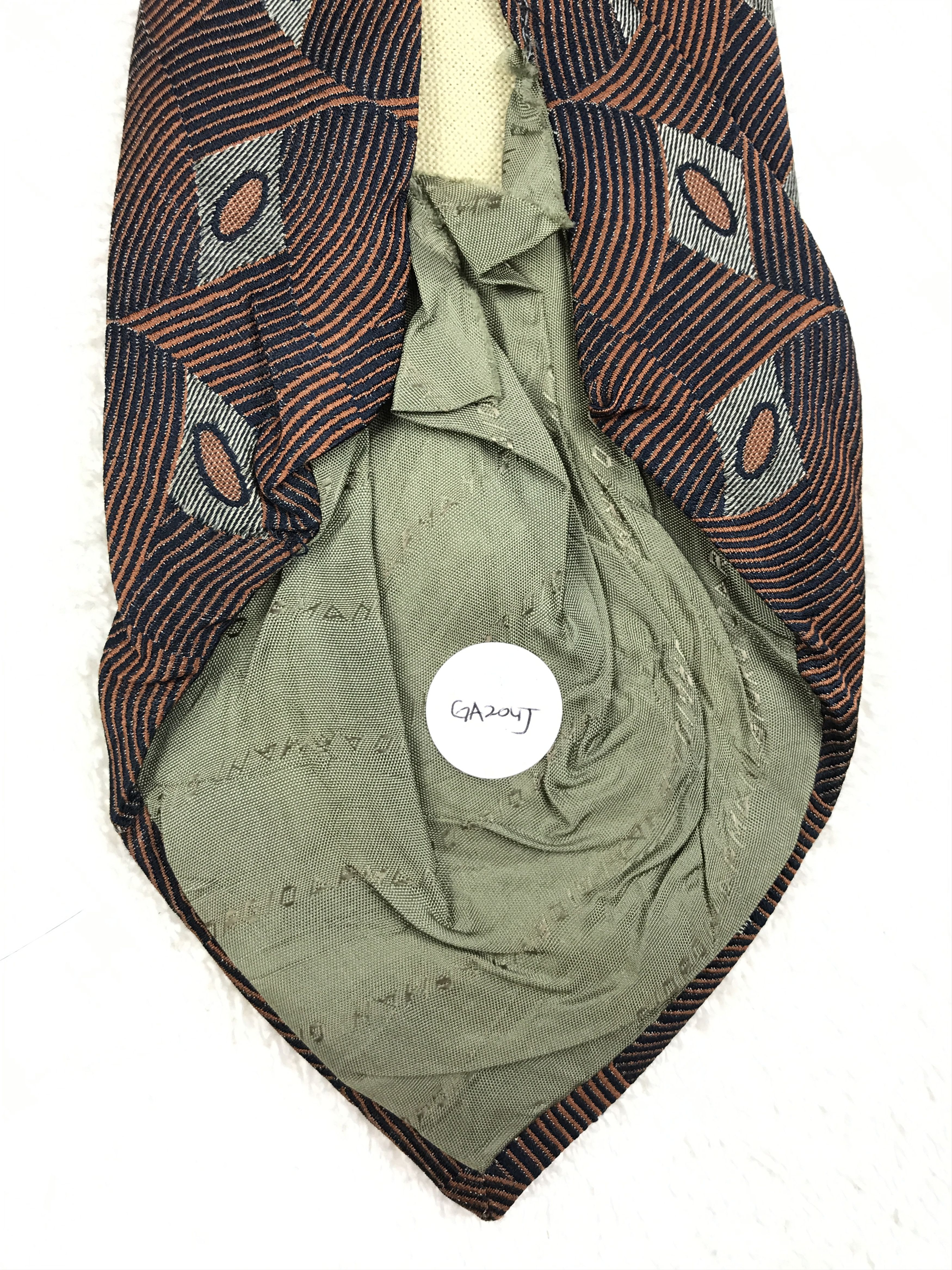 Giorgio Armani × Vintage Vintage Giorgio Armani Silk Necktie Size ONE SIZE - 9 Thumbnail