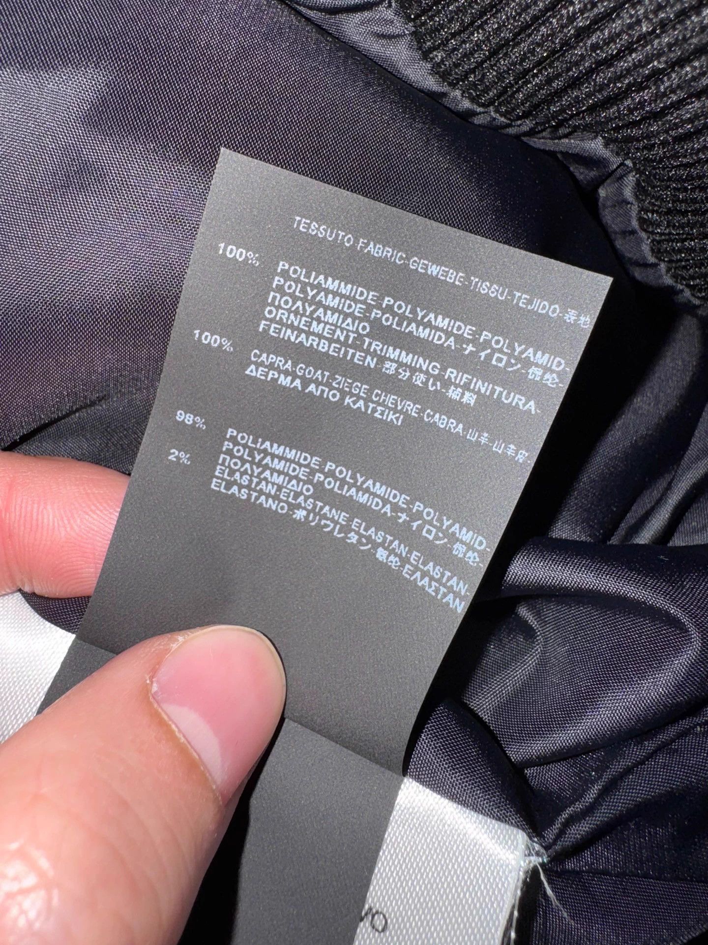 Saint Laurent Paris Saint Laurent 14 Rivet Leather Paneled Down Jacket 50 Rare Size US M / EU 48-50 / 2 - 4 Thumbnail