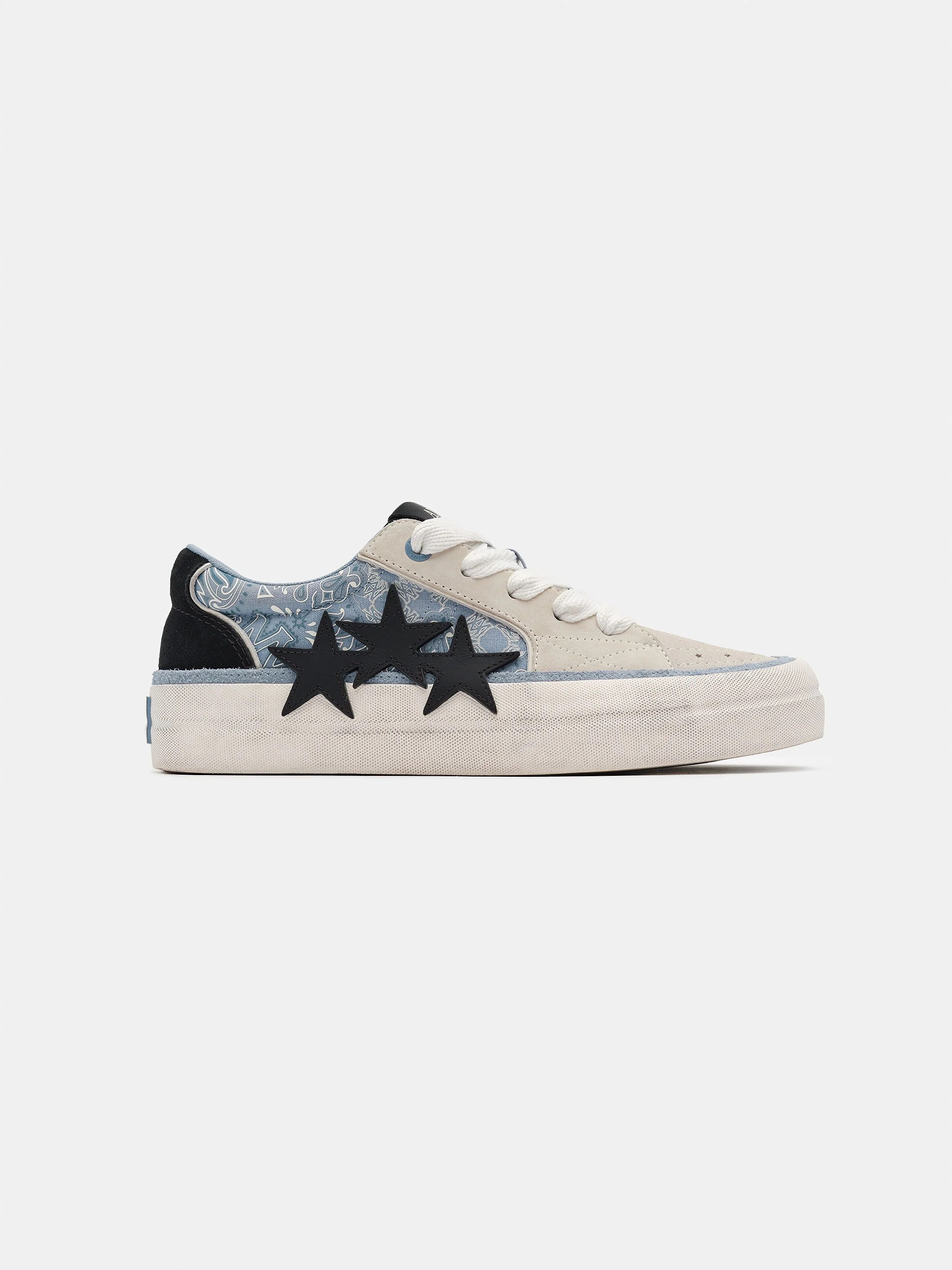 Amiri os11x1225 Bandana Sunset Skate Low-Top Sneakers Multicolor Size US 11.5 / EU 44-45 - 1 Thumbnail
