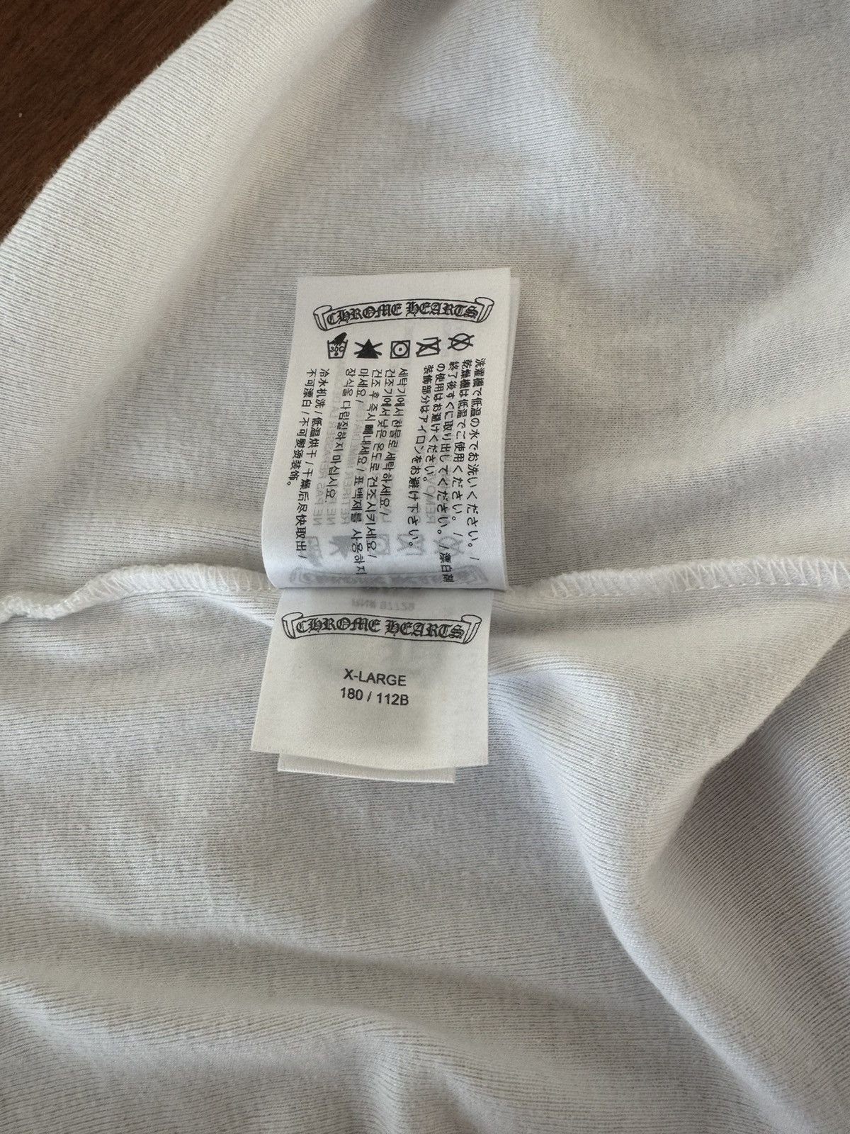 Chrome Hearts Chrome Hearts White Blue Long Sleeve Size US XL / EU 56 / 4 - 10 Thumbnail