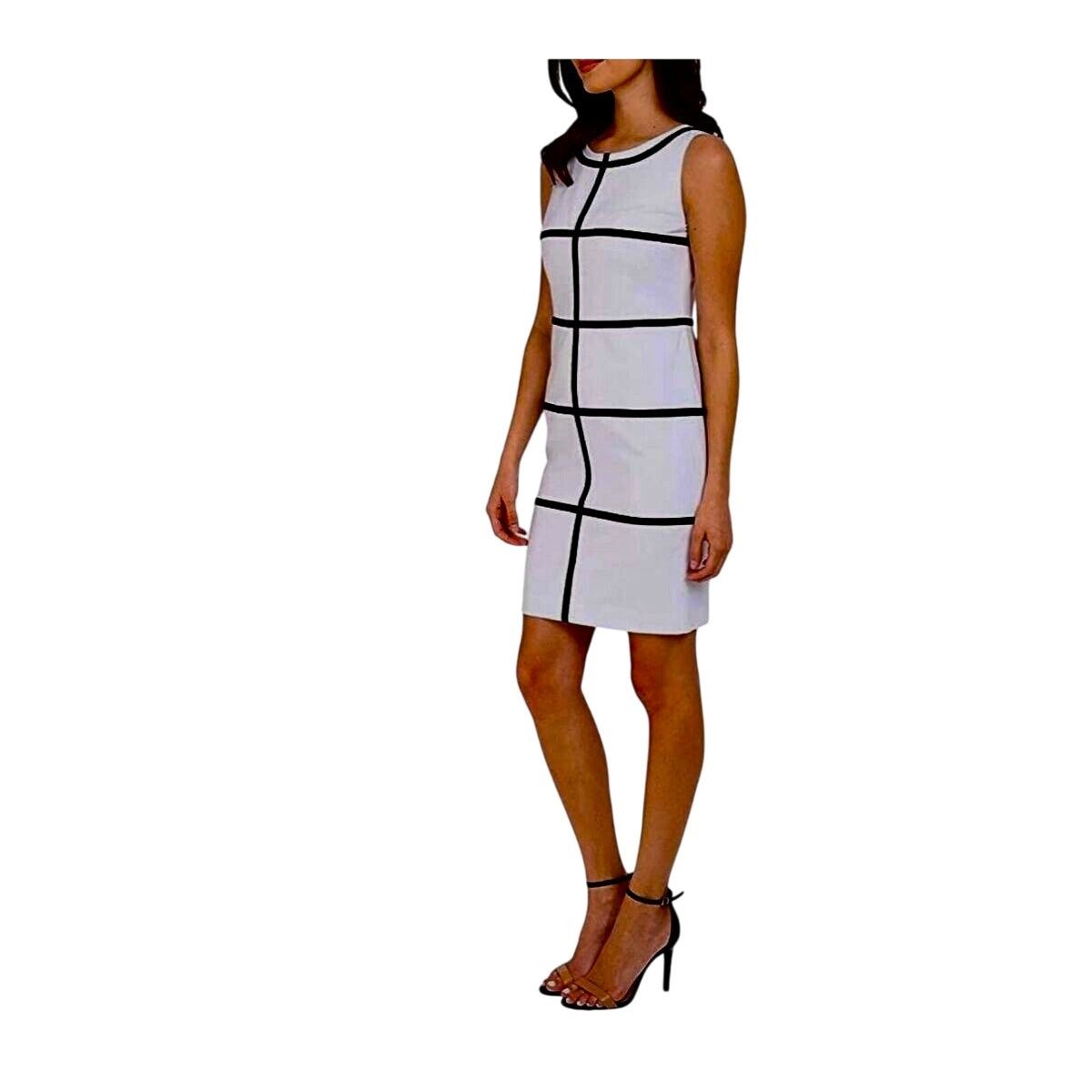 Calvin Klein NWT Sleeveless Calvin Klein Sheath Dress Sz 6 Size M / US 6-8 / IT 42-44 - 2 Thumbnail