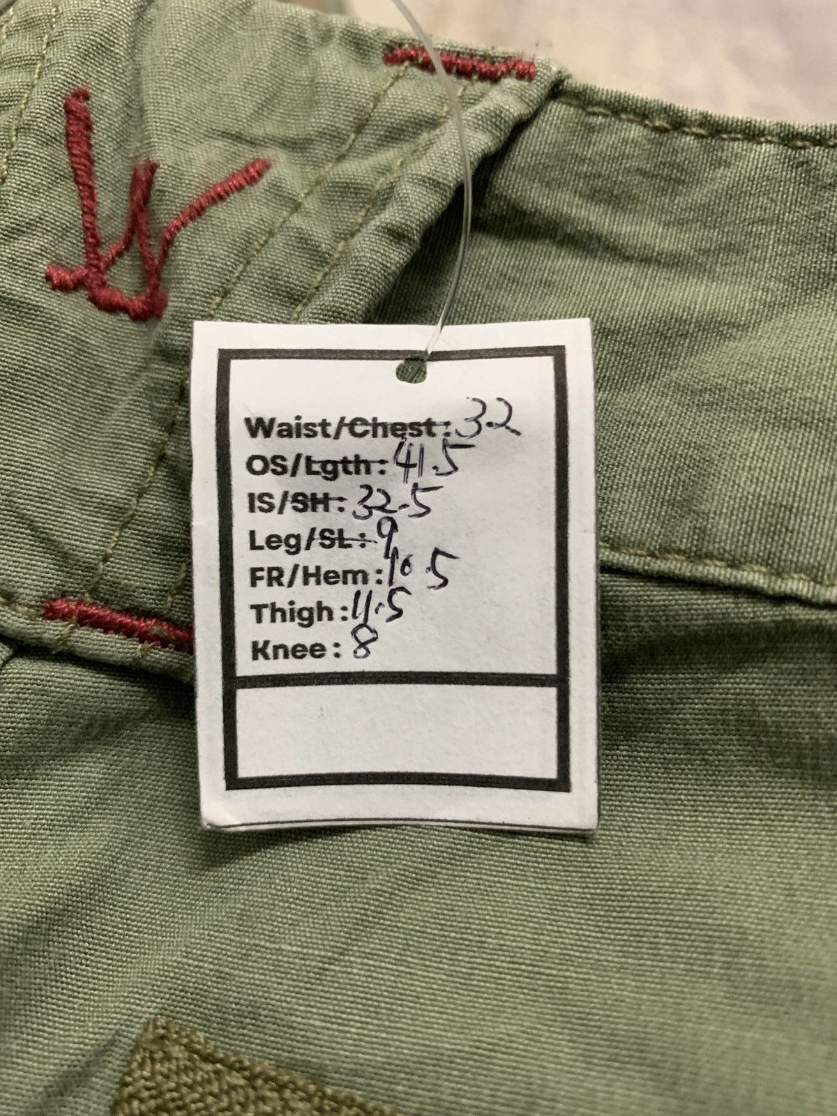 Japanese Brand EDWIN Golf Multipocket OG Cargo Pant Size US 32 / EU 48 - 16 Thumbnail