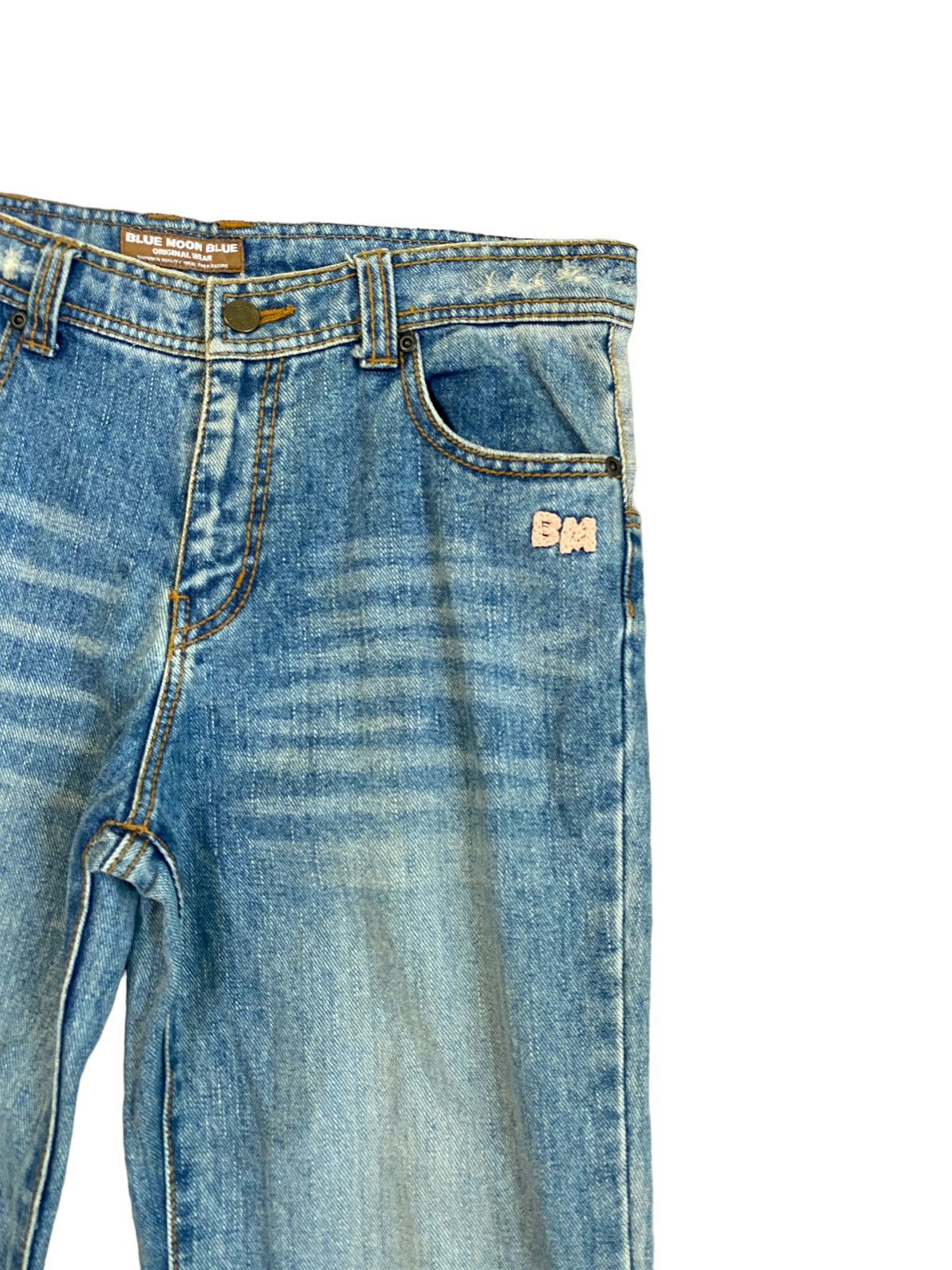 Designer × Japanese Brand × Vintage Vintage BLUE MOON BLUE Daicok Evisu Inspired Denim Size US 30 / EU 46 - 5 Thumbnail