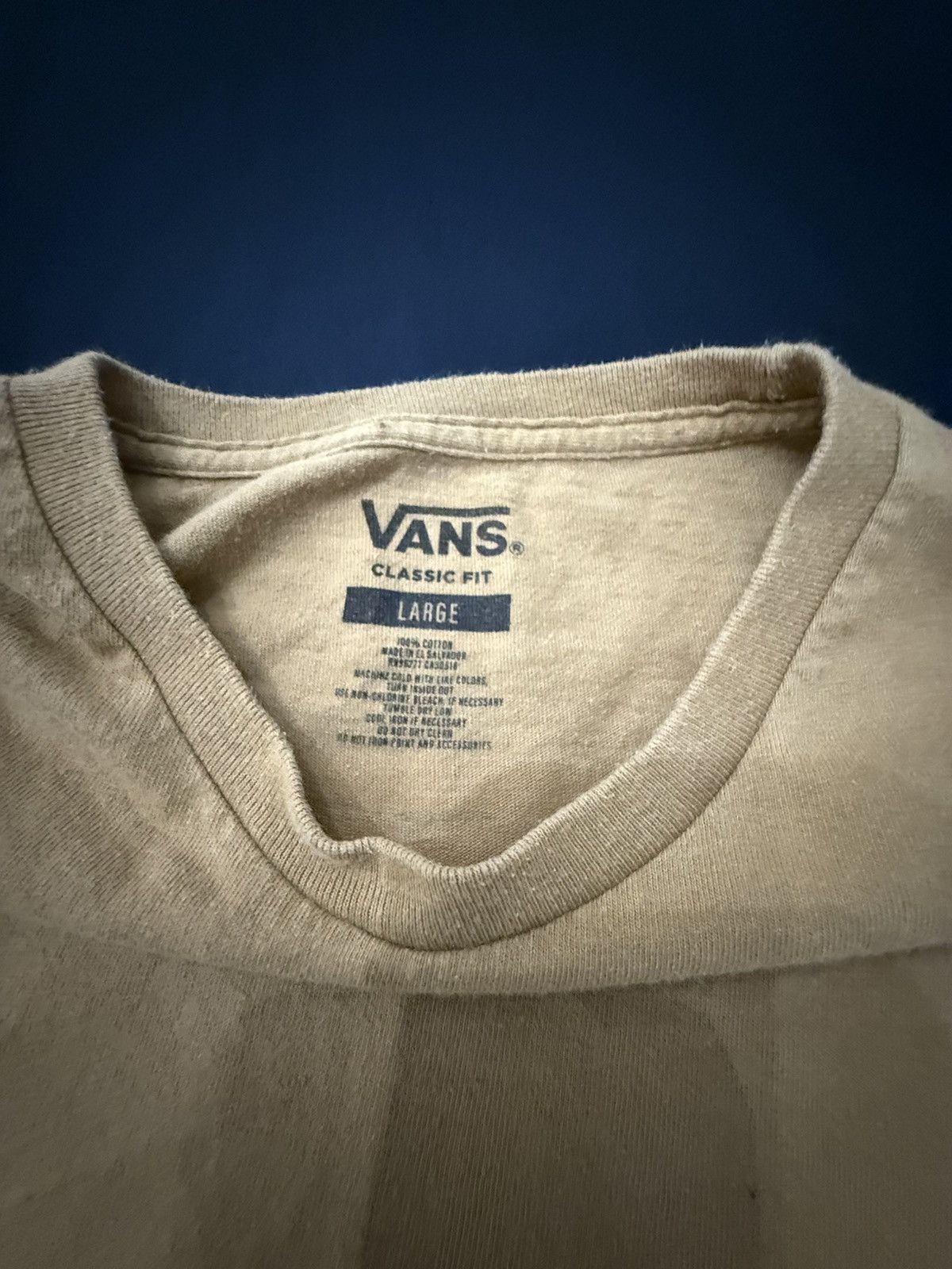 Vans Vans Off the wall shirt size large Size US L / EU 52-54 / 3 - 3 Thumbnail