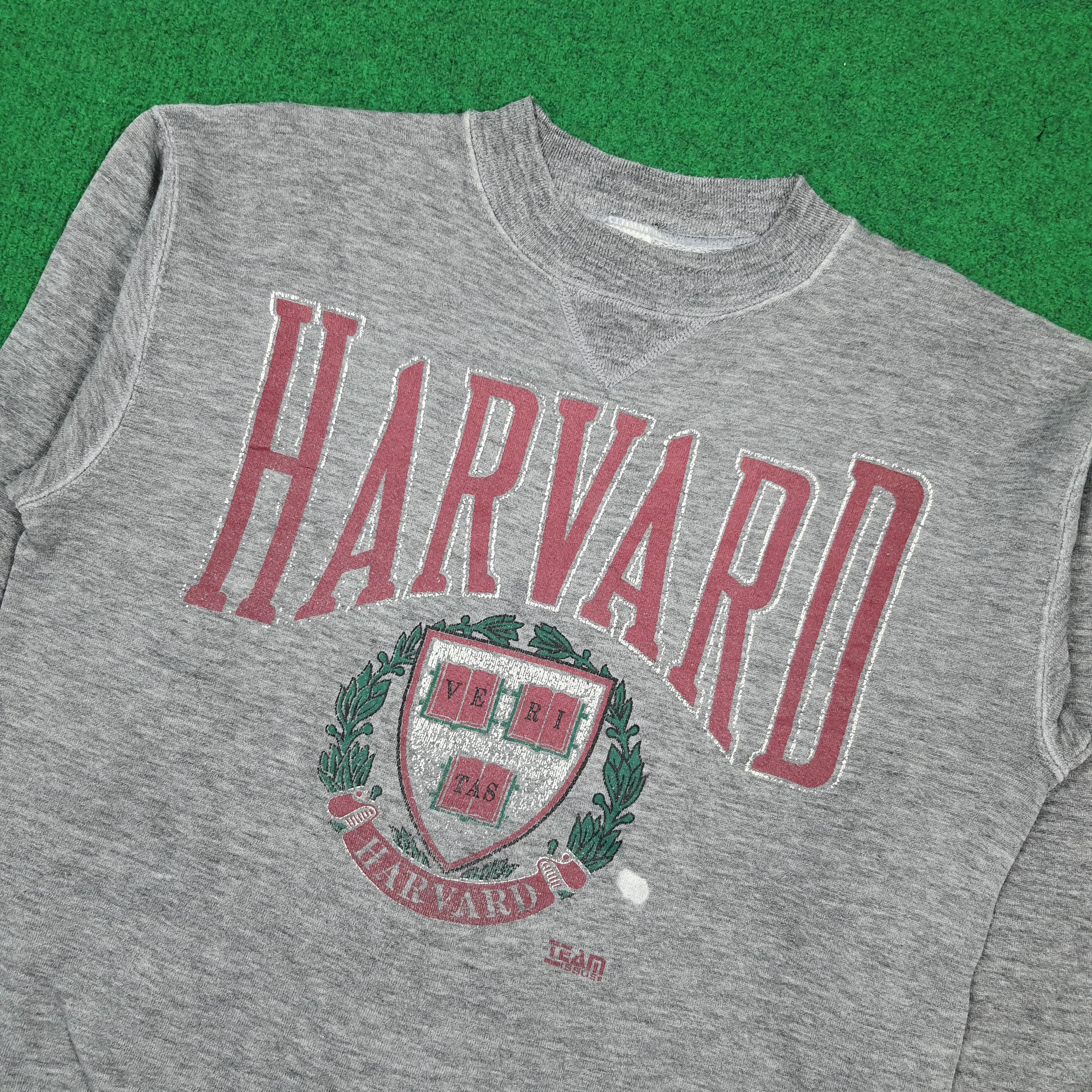 Russell Athletic Vintage Russell Harvard University Veritas Sweatshirt Size US M / EU 48-50 / 2 - 2 Thumbnail
