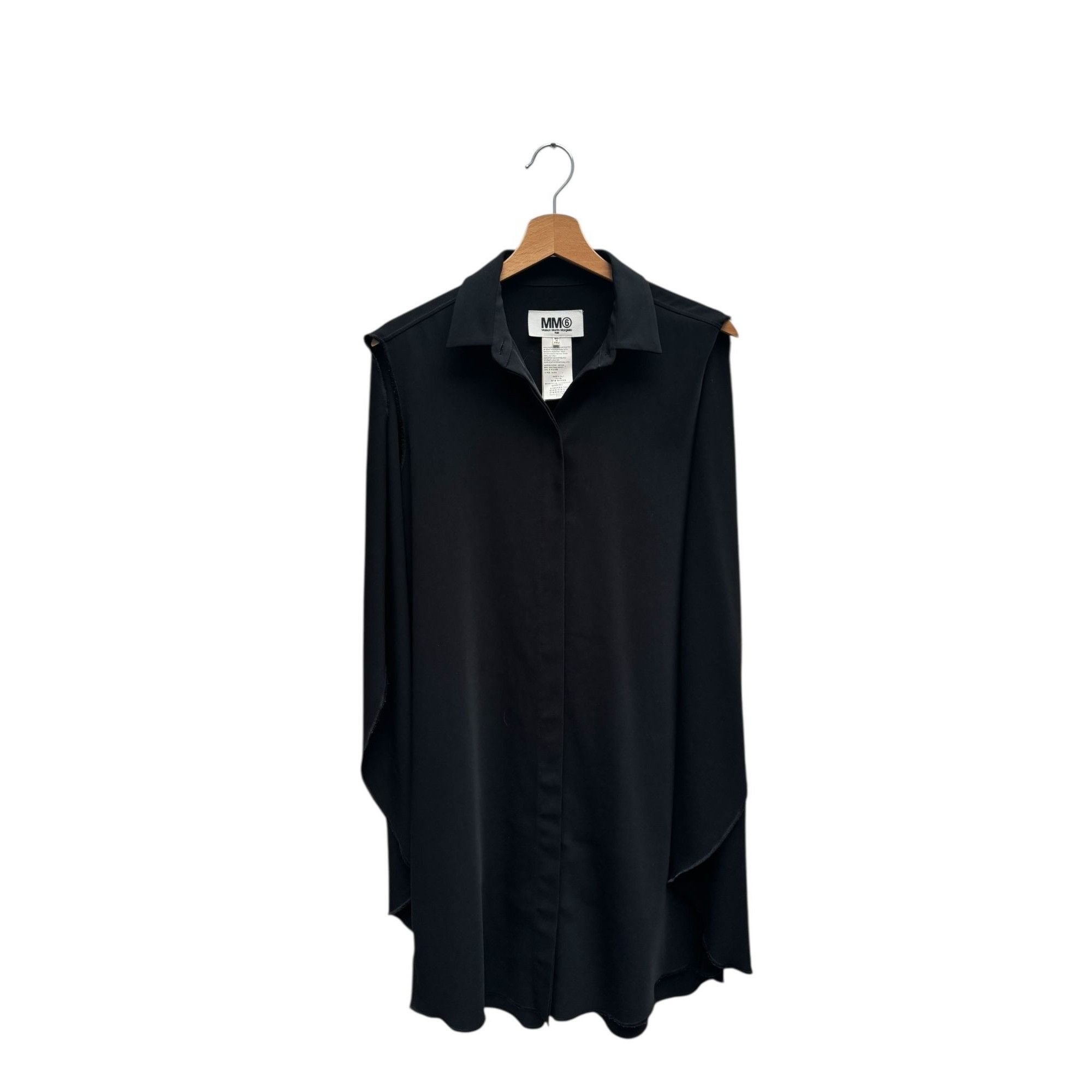 Maison Margiela Black Sleeveless Circular Dress Size M / US 6-8 / IT 42-44 - 2 Thumbnail