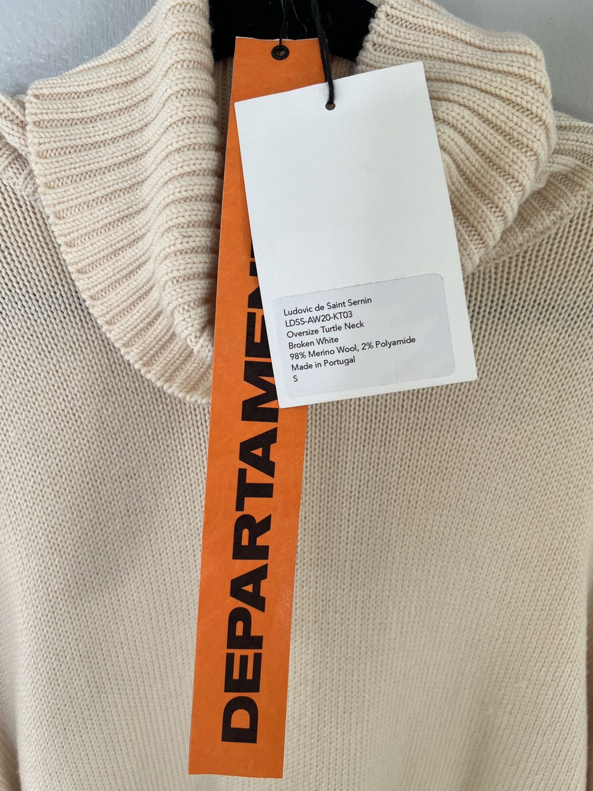Ludovic de Saint Sernin Oversize Turtleneck Merino Wool