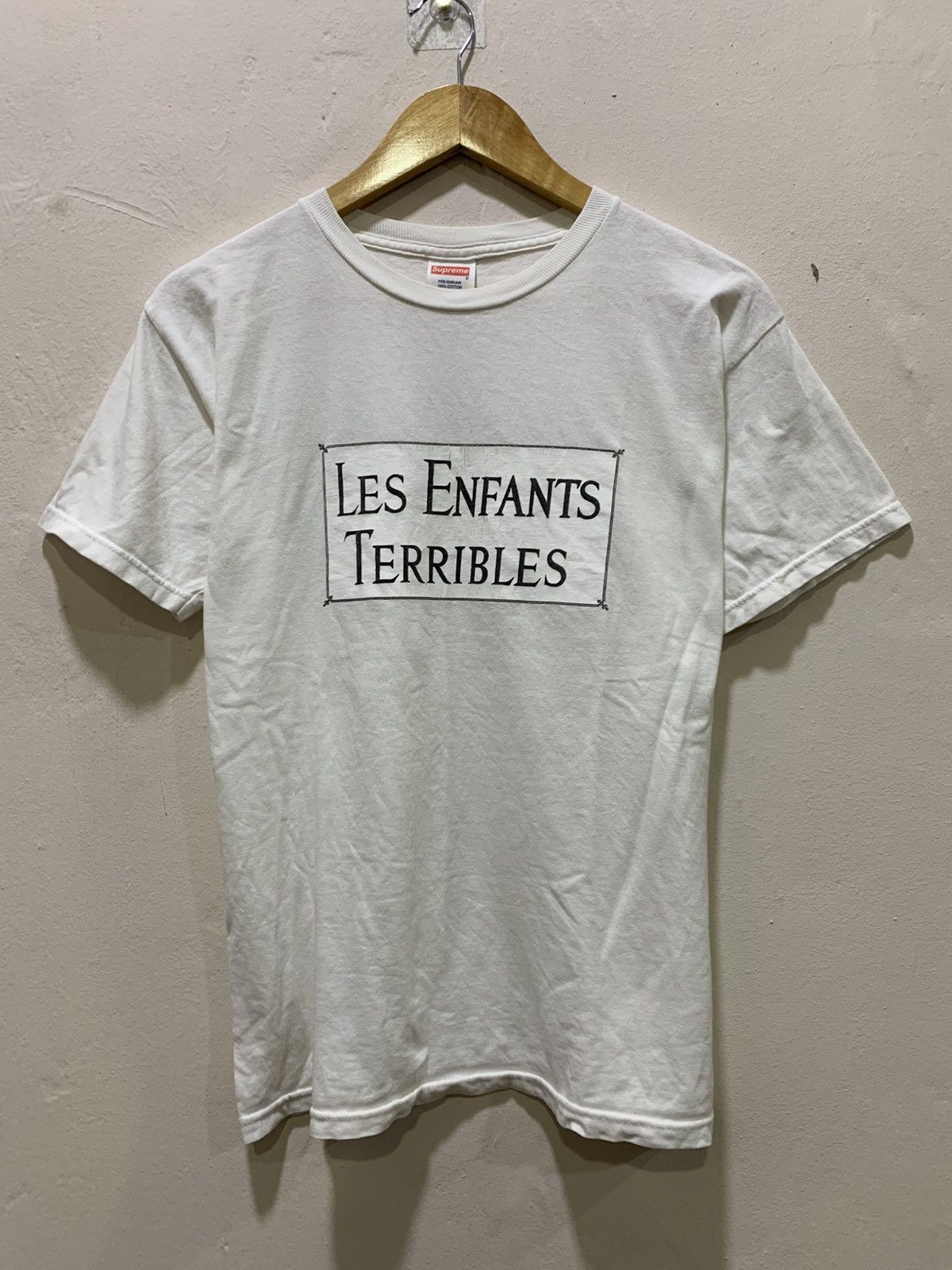 Supreme Supreme Les Enfants Terribles White Tee- S Size US S / EU 44-46 / 1 - 1 Thumbnail