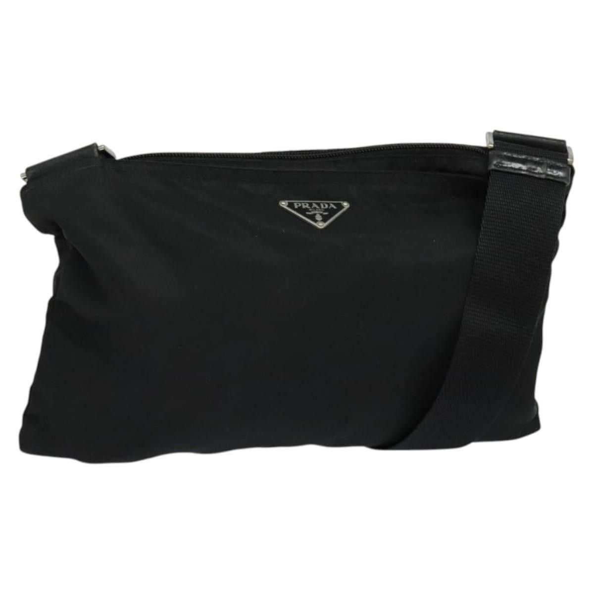 Prada PRADA Shoulder Bag Nylon Black Size ONE SIZE - 1 Thumbnail