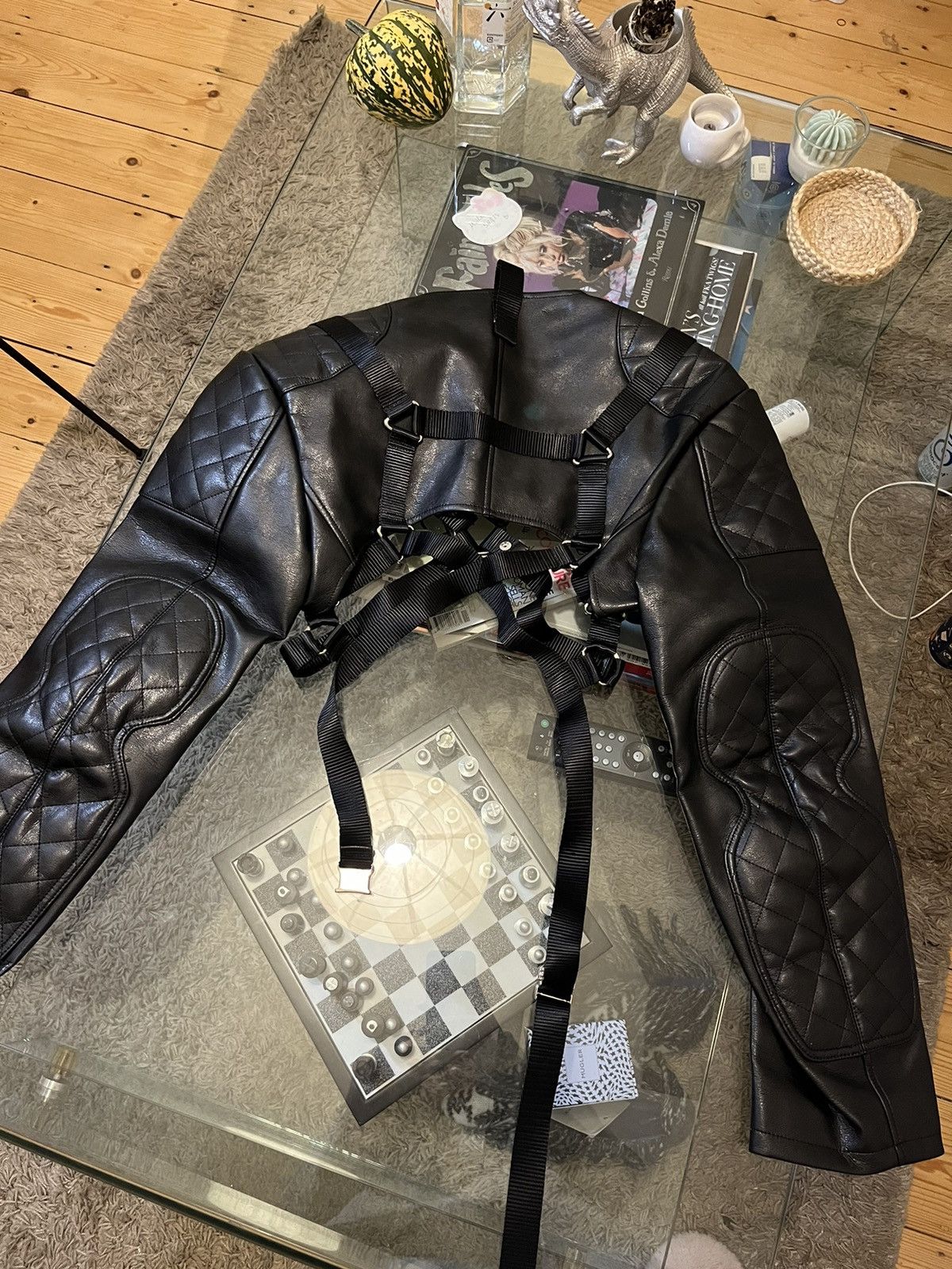Comme des Garcons × Junya Watanabe CDG Junya Watanabe cropped leather jacket Size M / US 6-8 / IT 42-44 - 8 Thumbnail