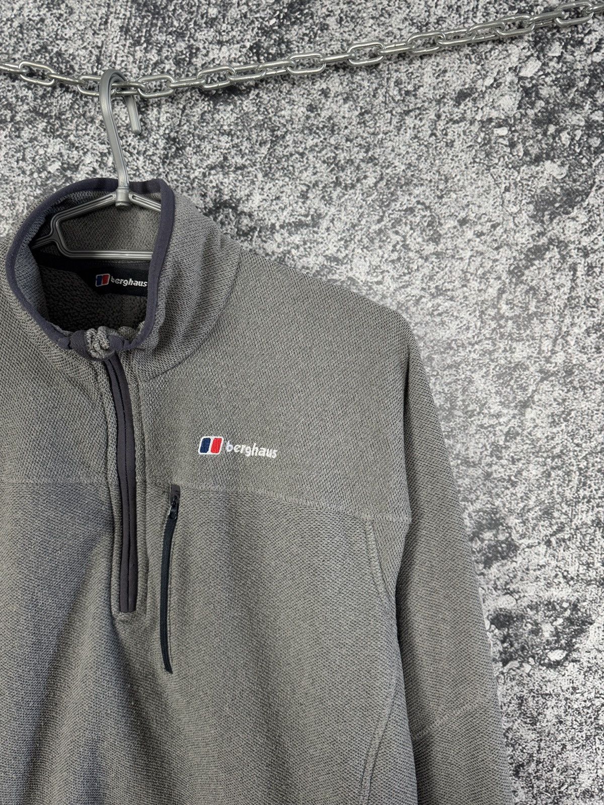 Berghaus Mens Berghaus Polartec Fleece Zip Neck Jacket Outdoor Size M Size US M / EU 48-50 / 2 - 2 Thumbnail