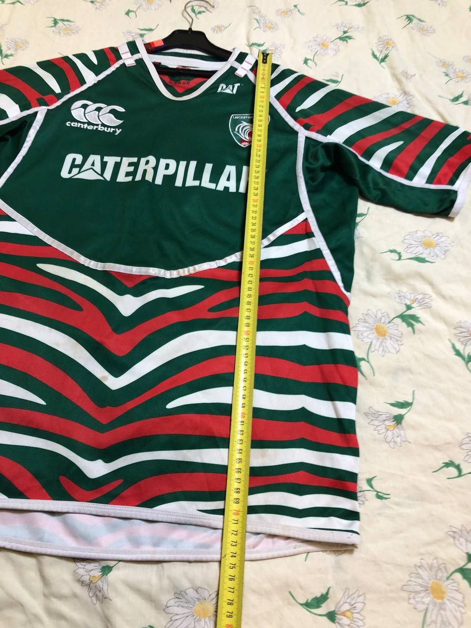 Other Vintage Canterbury Leicester Tigers Rugby Jersey Football Size US XL / EU 56 / 4 - 8 Thumbnail