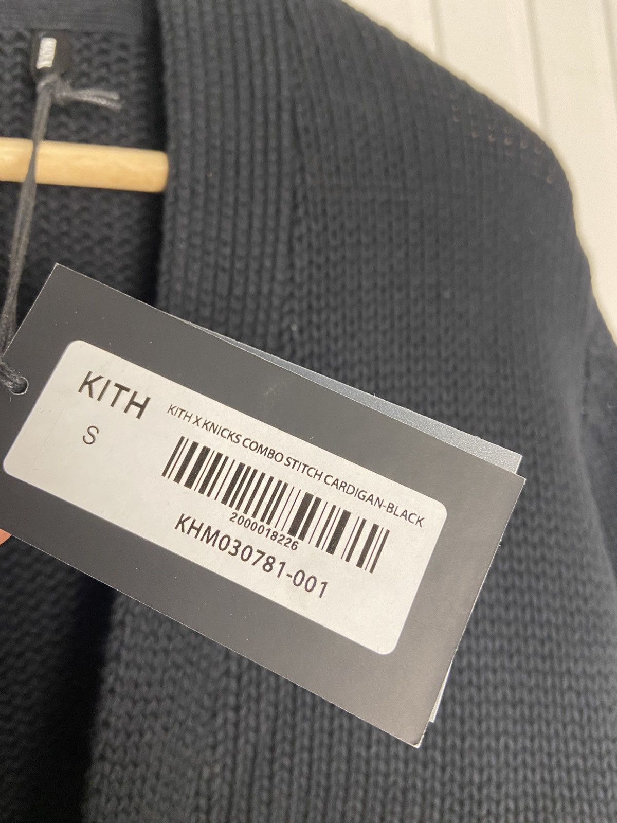 Kith New Kith X Knicks Combo Cardigan Black size S Size US S / EU 44-46 / 1 - 9 Thumbnail