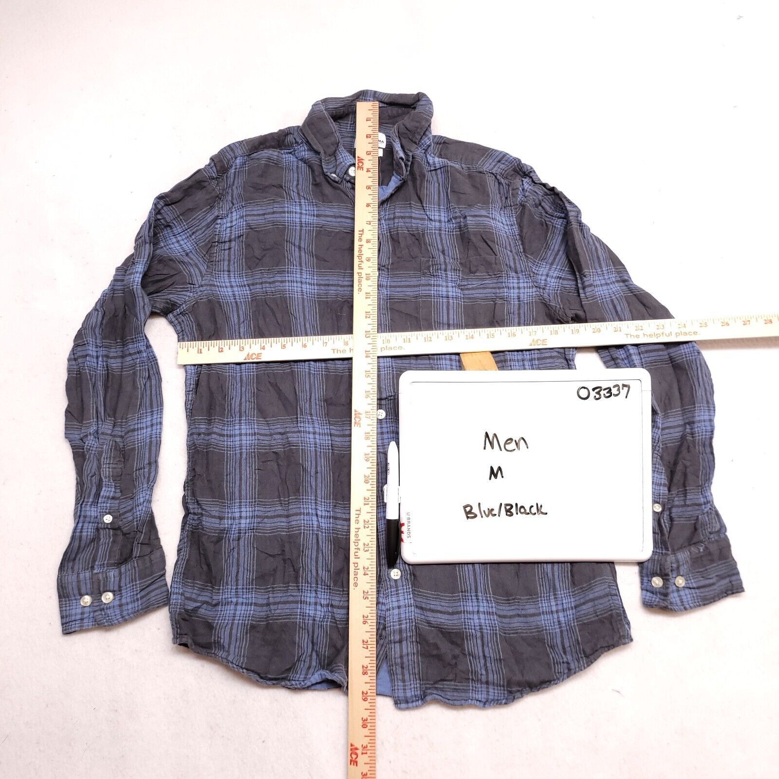 Sonoma Sonoma Tartan Flannel Casual Button Shirt Mens Size M Blue Size US M / EU 48-50 / 2 - 6 Thumbnail