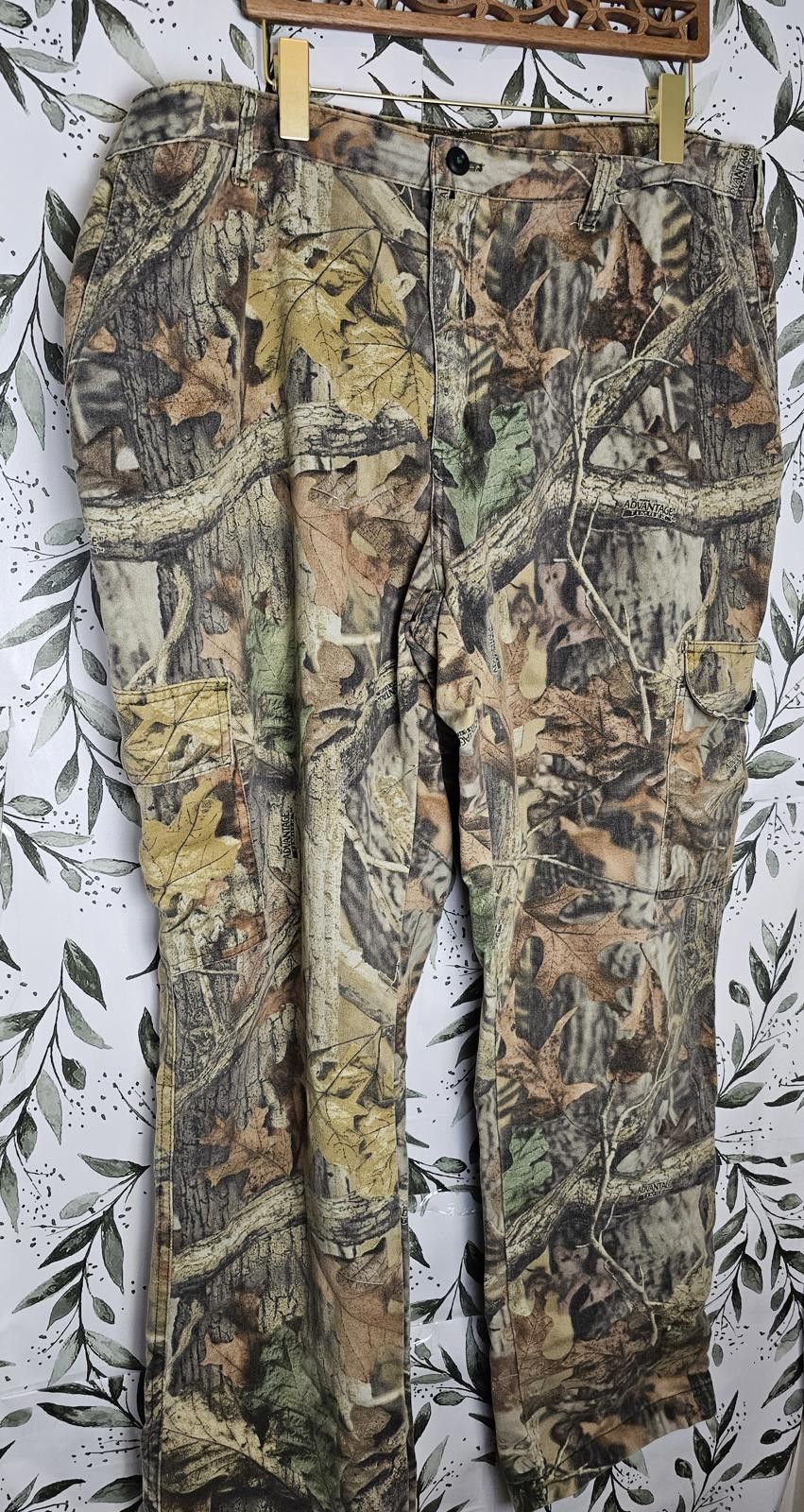 Designer Whitewater Outdoors Pants Green Mens 2XL Camo Size ONE SIZE - 1 Thumbnail