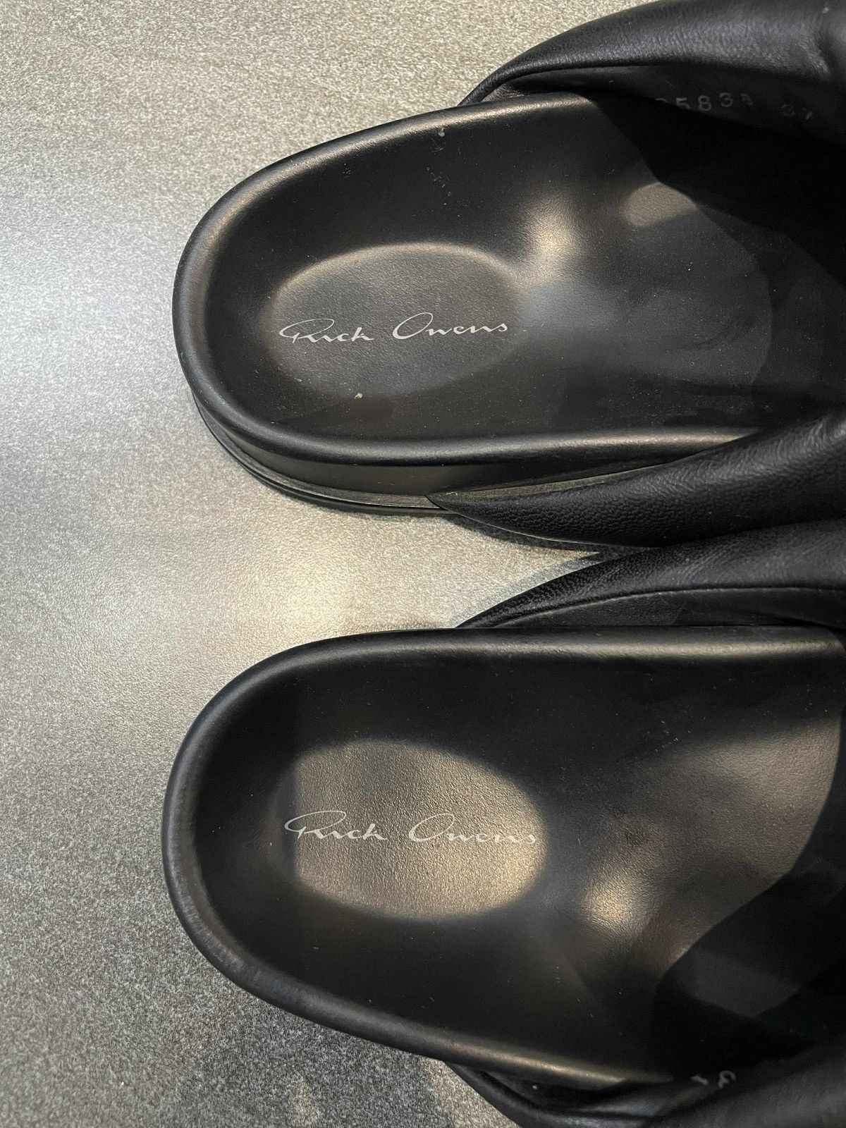 Rick Owens Rick Owens Granolas Slides Size US 5 / EU 37 - 3 Thumbnail