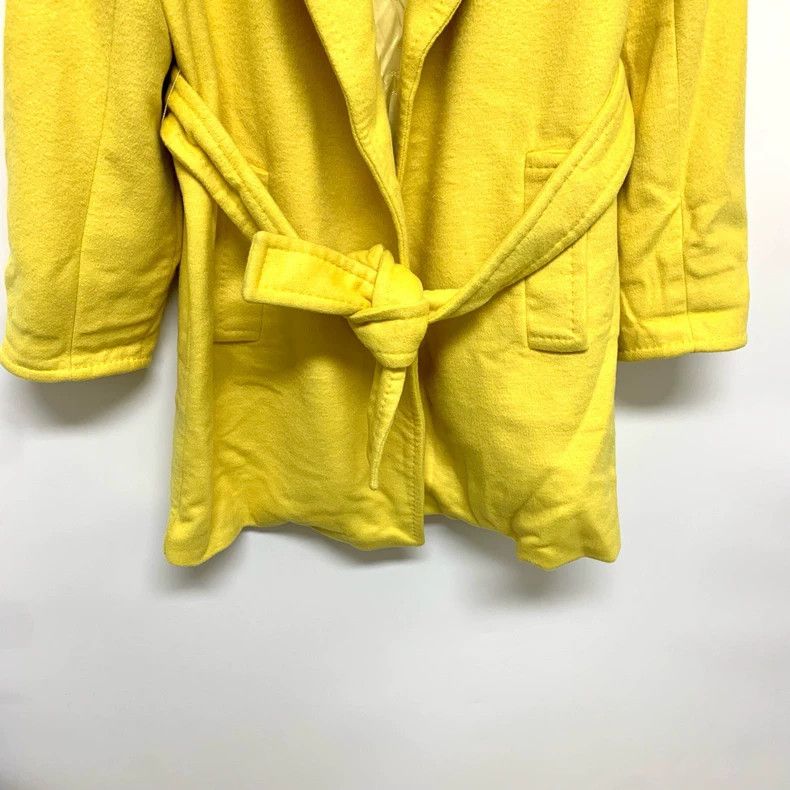 Max Mara Max Mara New coat, classic yellow Size S / US 4 / IT 40 - 4 Thumbnail