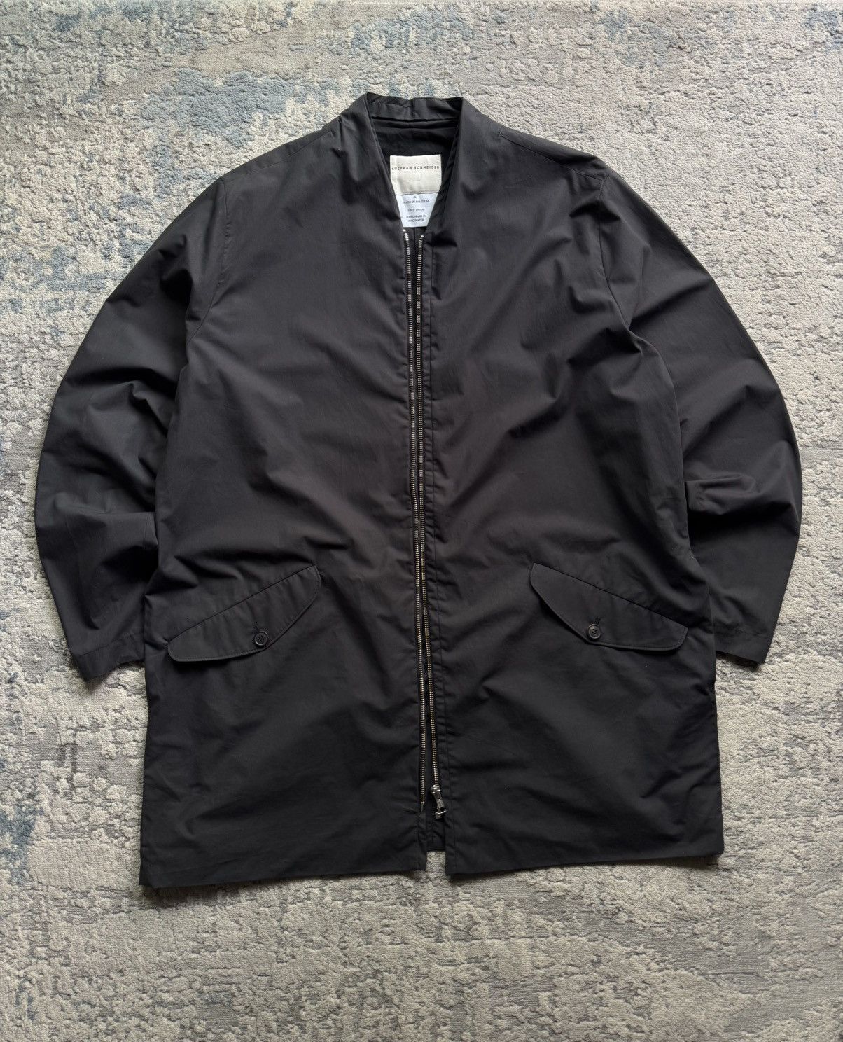 Stephan Schneider Stephan Schneider Long Cotton Jacket Size 6 Made in Belgium Size US L / EU 52-54 / 3 - 5 Thumbnail