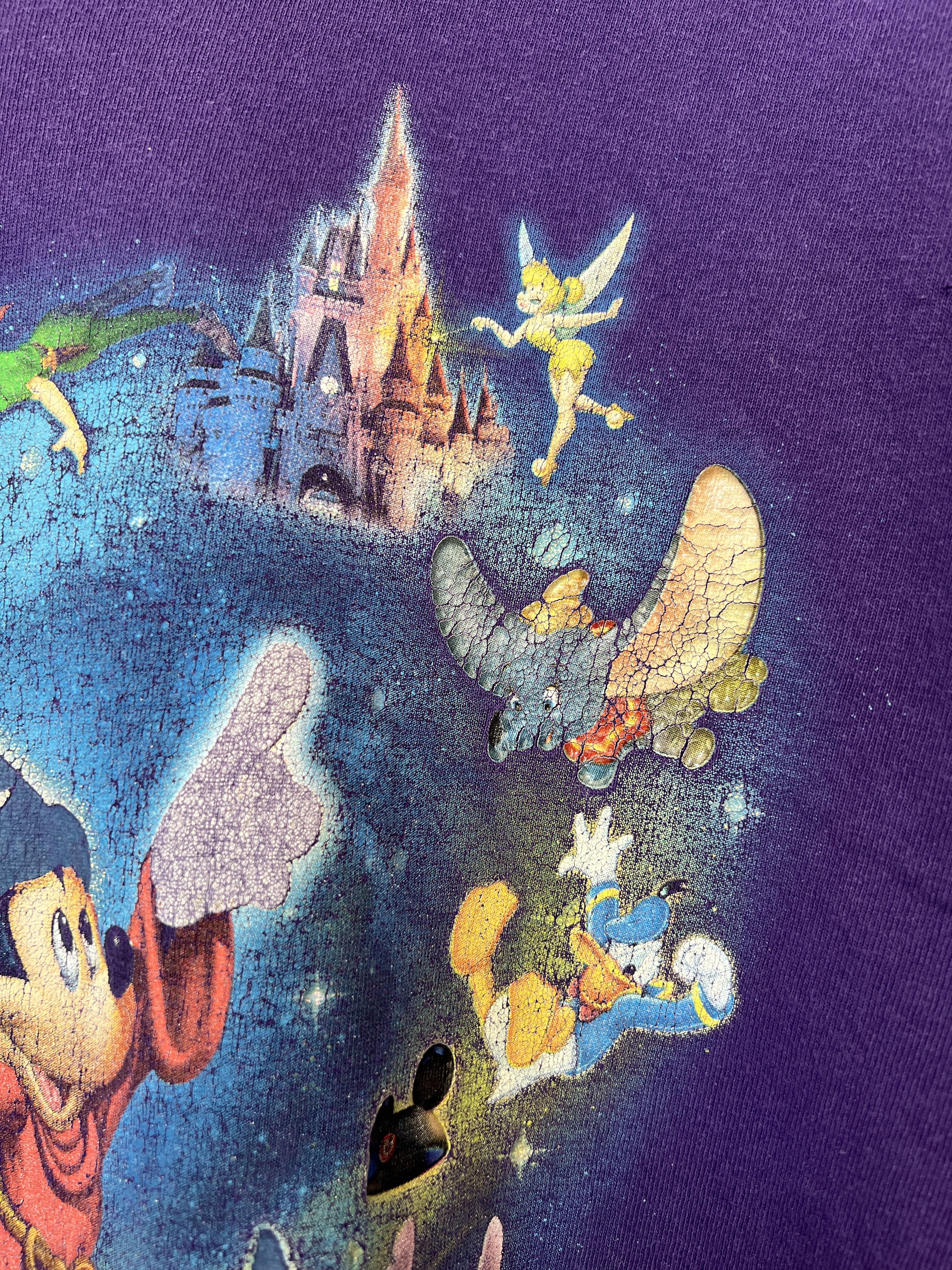 Cartoon Network Vintage 90s Walt Disney World Cartoons Disneyland T-shirt Size US L / EU 52-54 / 3 - 7 Thumbnail