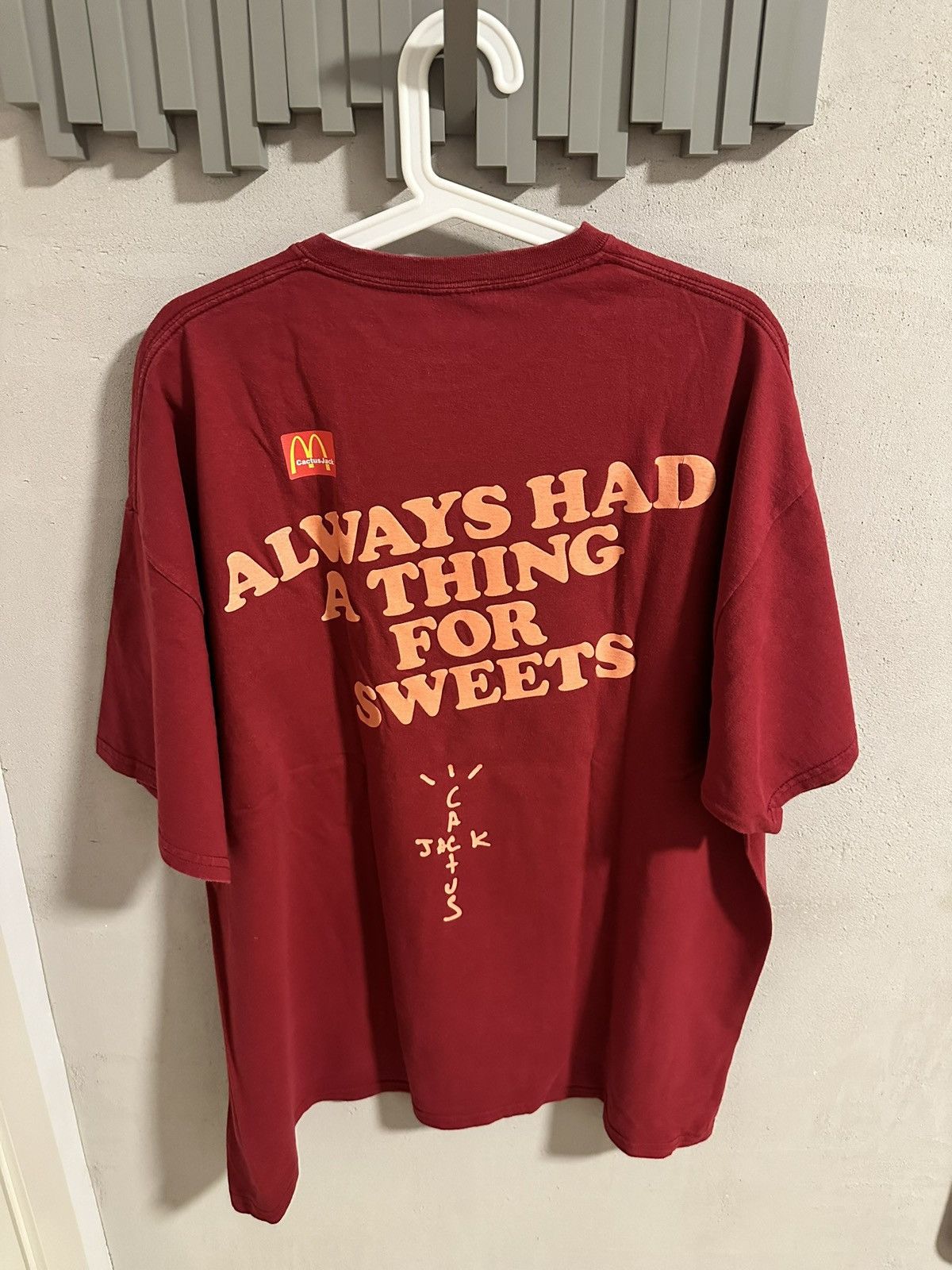 Travis Scott Travis Scott X McDonald’s red tee shirt 🔴🔴 Size US XL / EU 56 / 4 - 2 Thumbnail