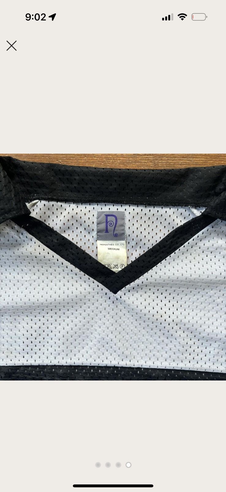 Nepenthes Nepenthes Vtg Soccer Polo Size M / US 6-8 / IT 42-44 - 4 Thumbnail