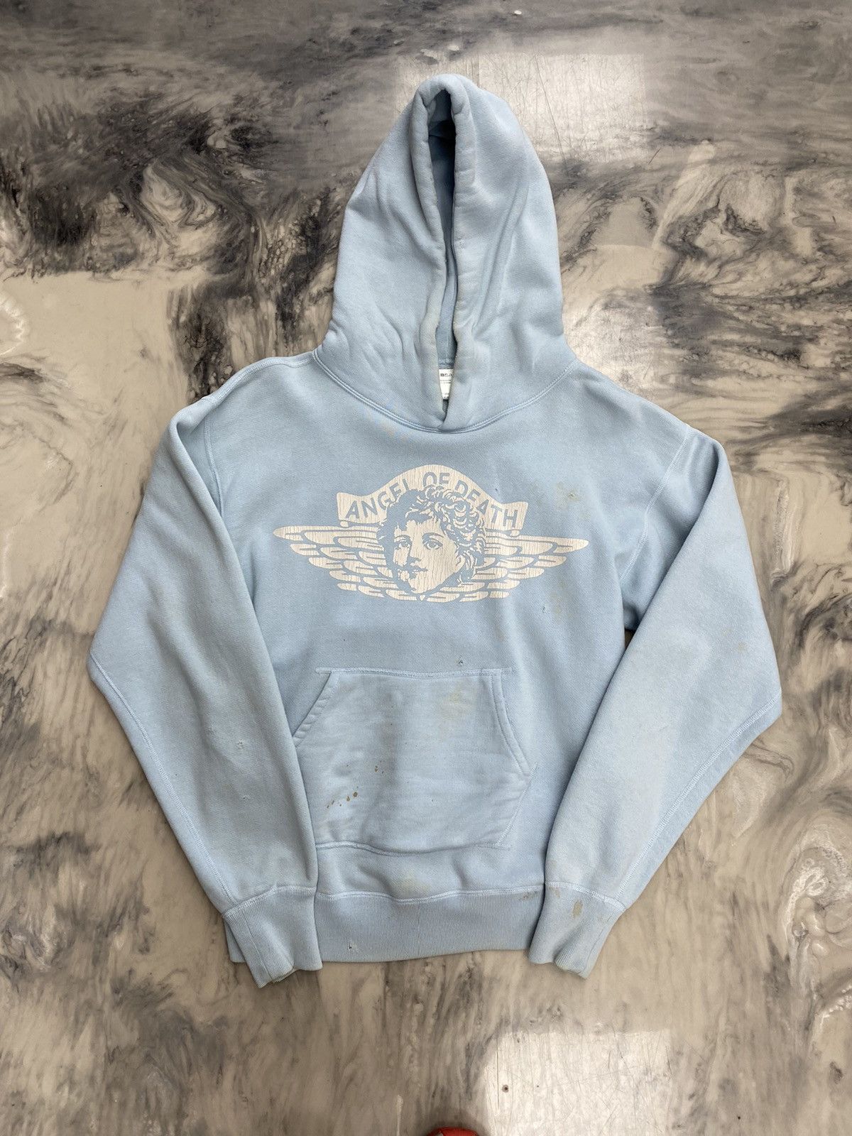 Saint Michael Saint Michael angel of death hoodie light blue small Size US S / EU 44-46 / 1 - 4 Thumbnail