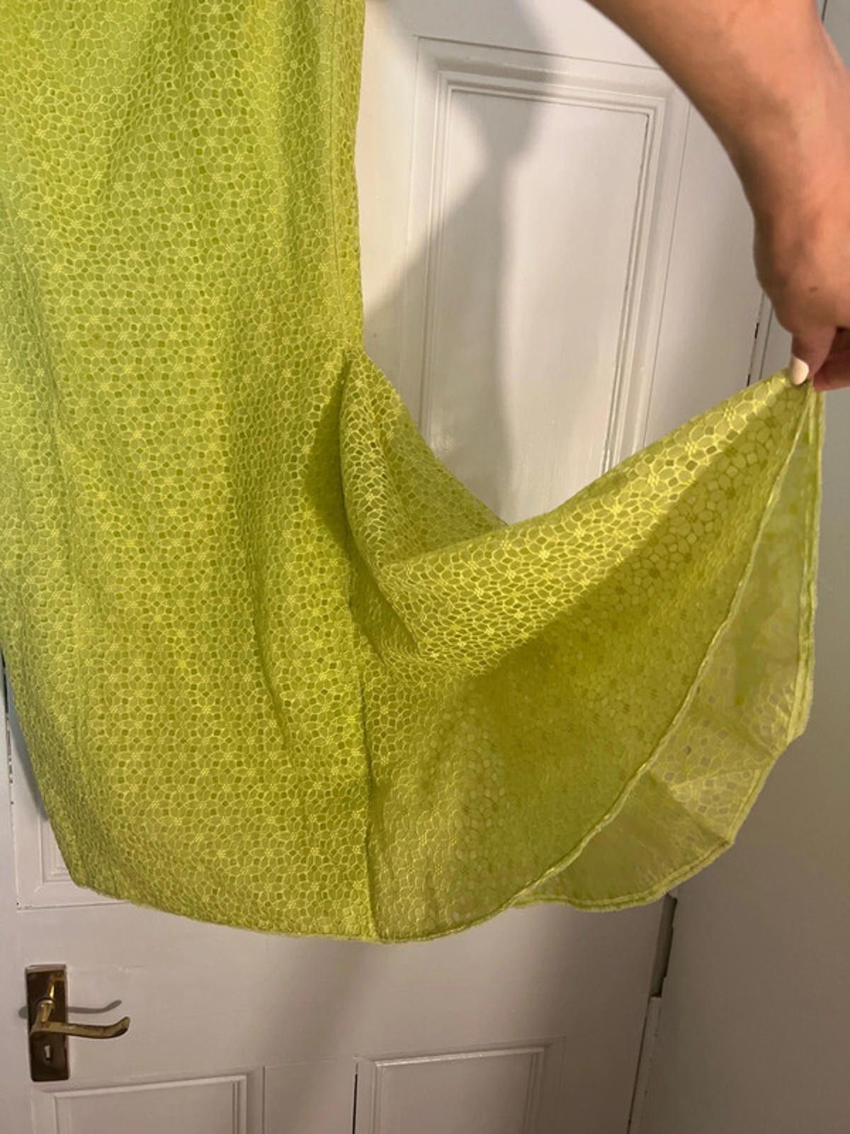 Other Giambattista Valli lime green embroidered dress 42 uk 10 Size M / US 6-8 / IT 42-44 - 3 Thumbnail