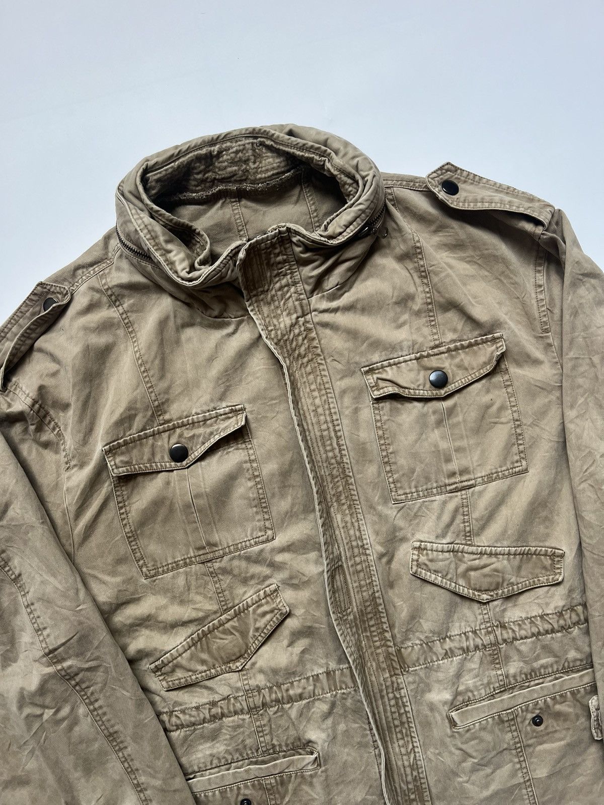 Japanese Brand V-Men Military Style Multi Pocket Jacket Size US XXL / EU 58 / 5 - 3 Thumbnail