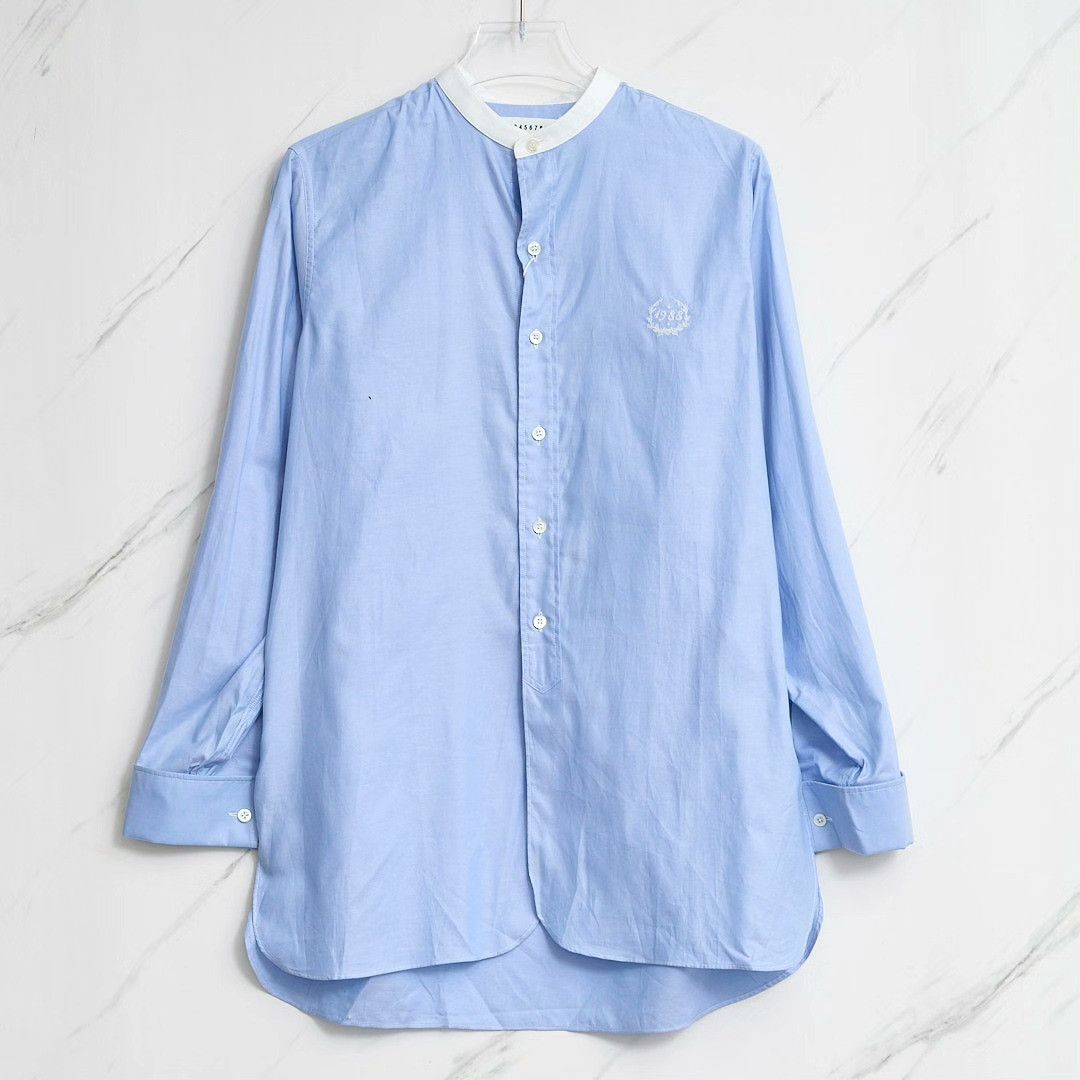Maison Margiela Maison Margiela Julian Cheung Embroidered Shirt Size US XXS / EU 40 - 1 Thumbnail