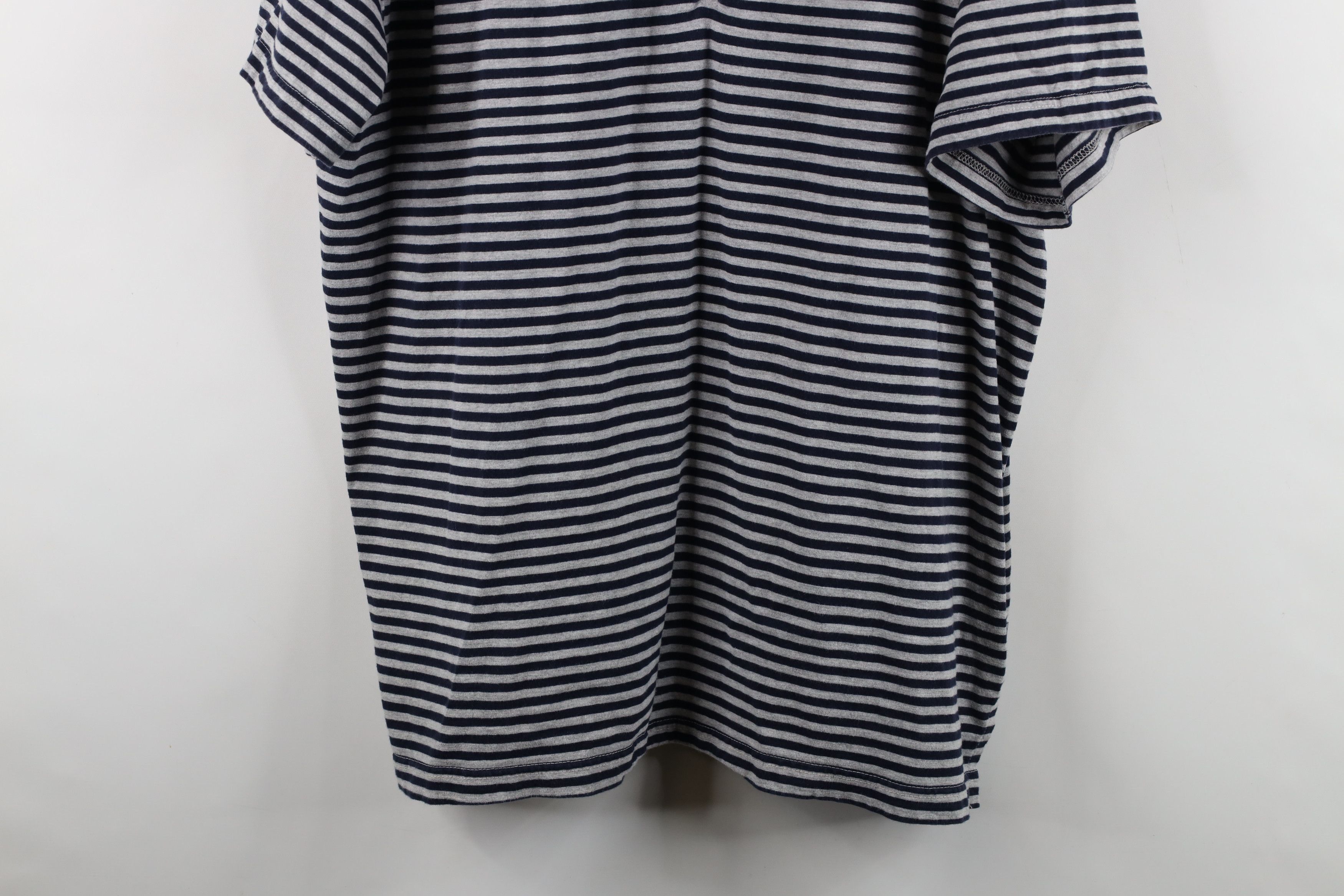 Vintage Vintage 90s Looney Tunes Striped Tweety Bird Henley T-Shirt Size 4XL / US 24-26 - 3 Thumbnail