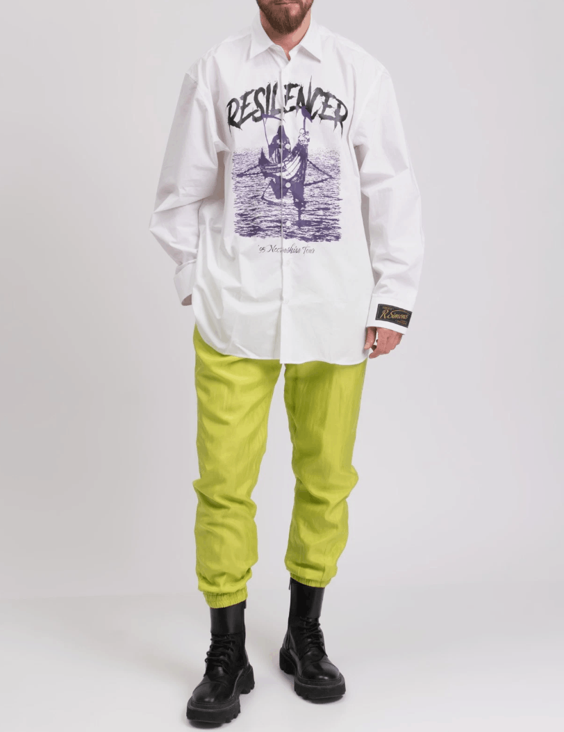 Raf Simons RAF SIMONS RESILENCER Oversized Shirt Size US XL / EU 56 / 4 - 6 Thumbnail