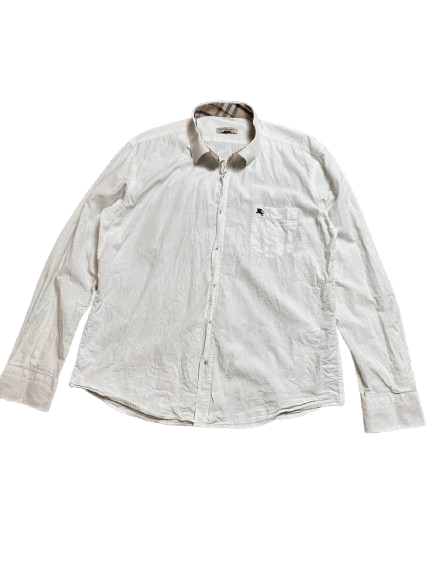 Burberry Vintage Burberry Classic Fit Button Up Shirt Size US XL / EU 56 / 4 - 1 Thumbnail