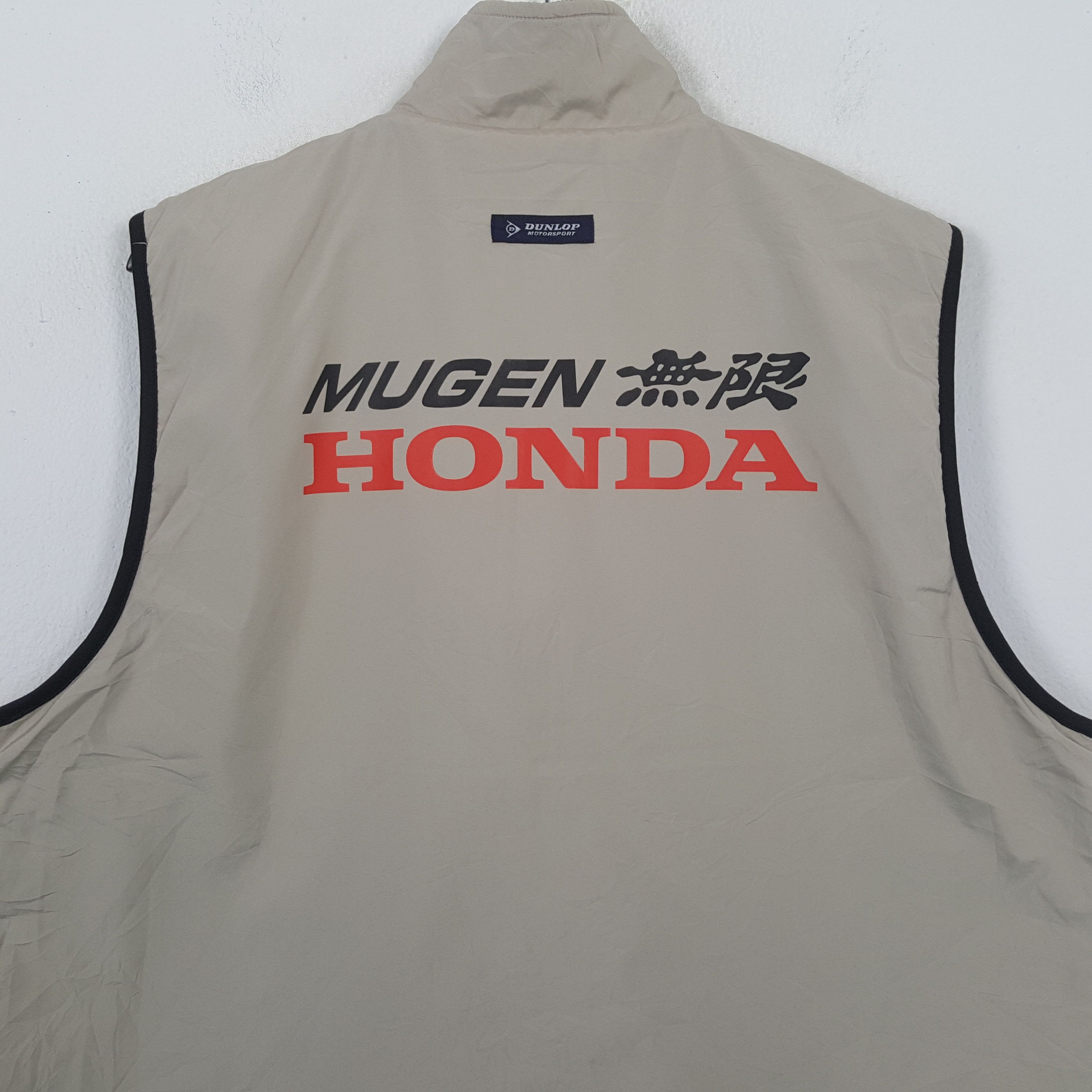 Vintage Dunlop X Mugen Honda Custom Art Vest RR13 Size US L / EU 52-54 / 3 - 2 Thumbnail