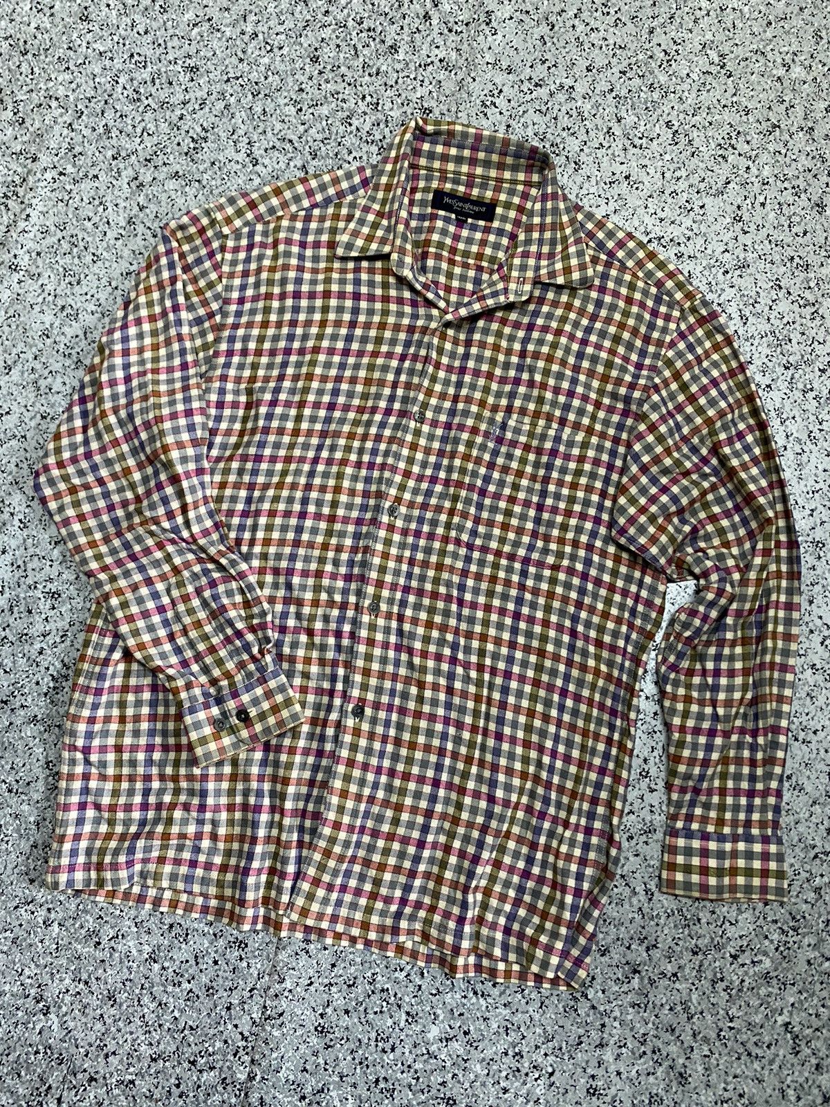 Flannel × Yves Saint Laurent Yves Saint Laurent Flannel Size US L / EU 52-54 / 3 - 1 Thumbnail