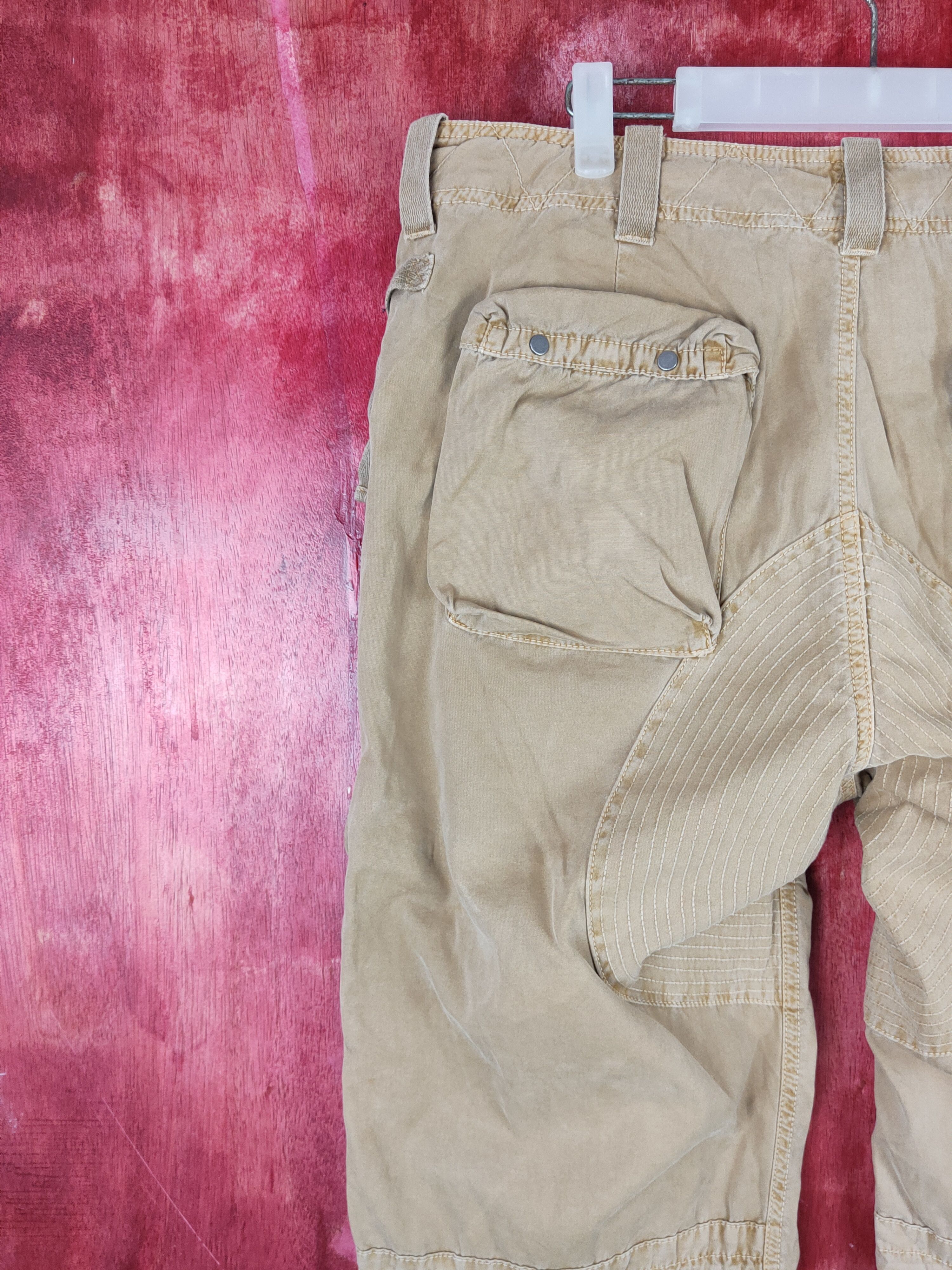 Polo Ralph Lauren Polo Ralph Lauren Brown Multipocket Cargo Pants #S1243 DLL Size US 36 / EU 52 - 8 Thumbnail