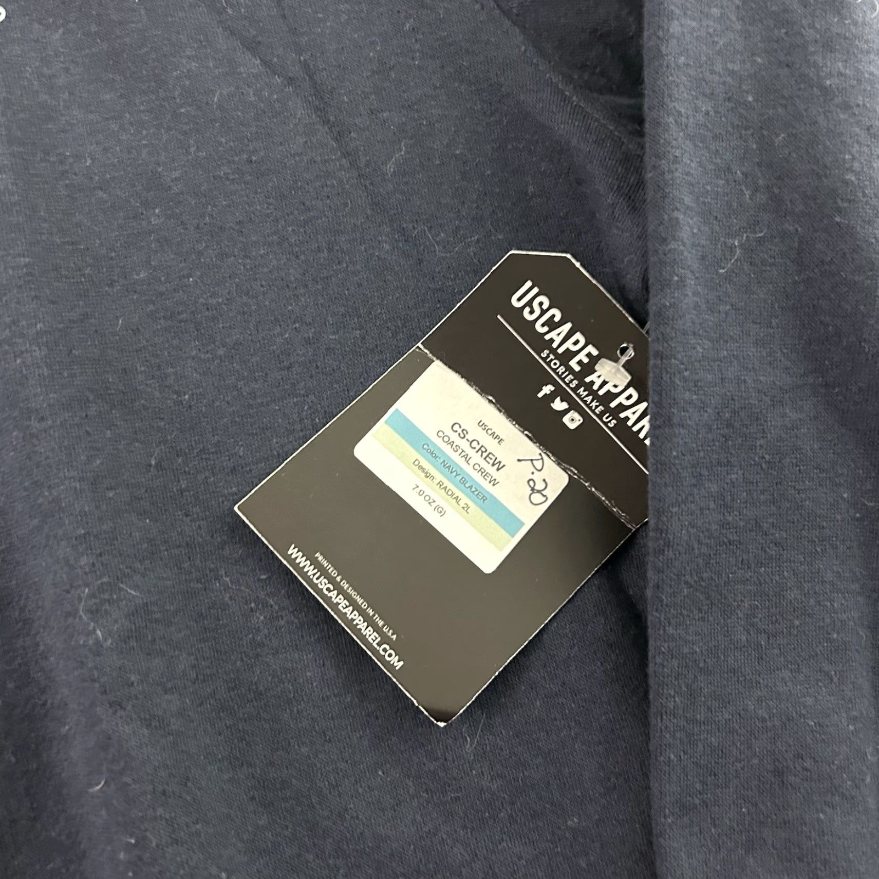 Vintage VINTAGE New Howard Bison Pullover Crewneck Sweatshirt Men’s Large Blue Uscape Shirt Mens Large Blue University 90s Designer Size US L / EU 52-54 / 3 - 2 Thumbnail