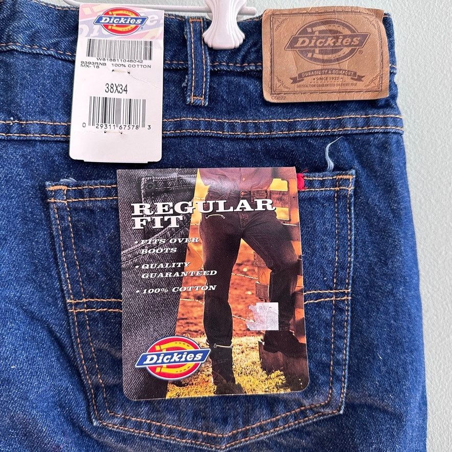 Dickies Dickies regular fit straight leg jeans size 38 NWT Size US 38 / EU 54 - 3 Thumbnail