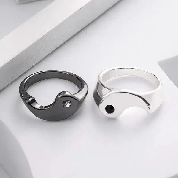 Jewelry Sachiko x Hino Yin Yang Ring ( size 17.5 mm diameter ) Size ONE SIZE - 2 Thumbnail
