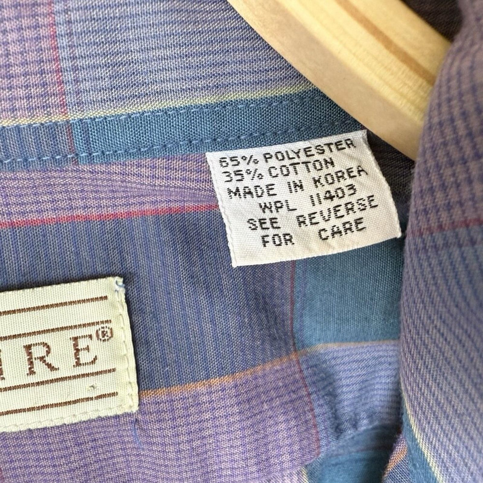 Vintage Vintage PARKSHIRE Men's Button Down Summer Plaid GORP Dad Size US L / EU 52-54 / 3 - 5 Thumbnail