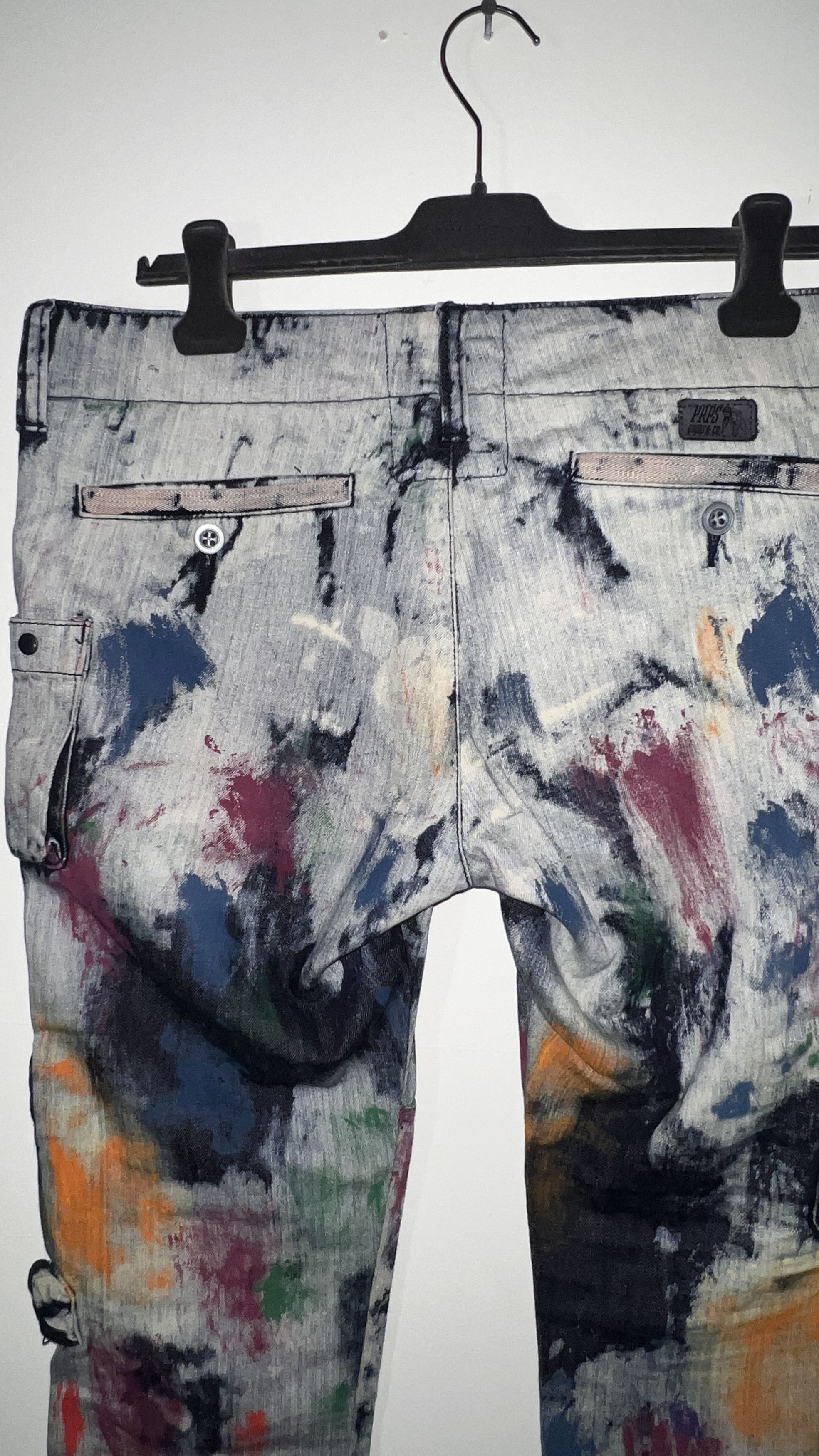 Prps PRPS PAINTED JEANS Size US 32 / EU 48 - 3 Thumbnail