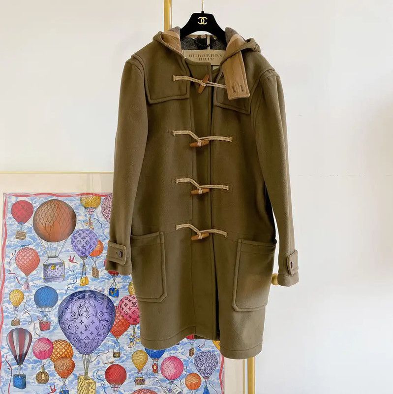 Burberry Burberry Mid-Length Wool Coat for Women Size M / US 6-8 / IT 42-44 - 1 Thumbnail